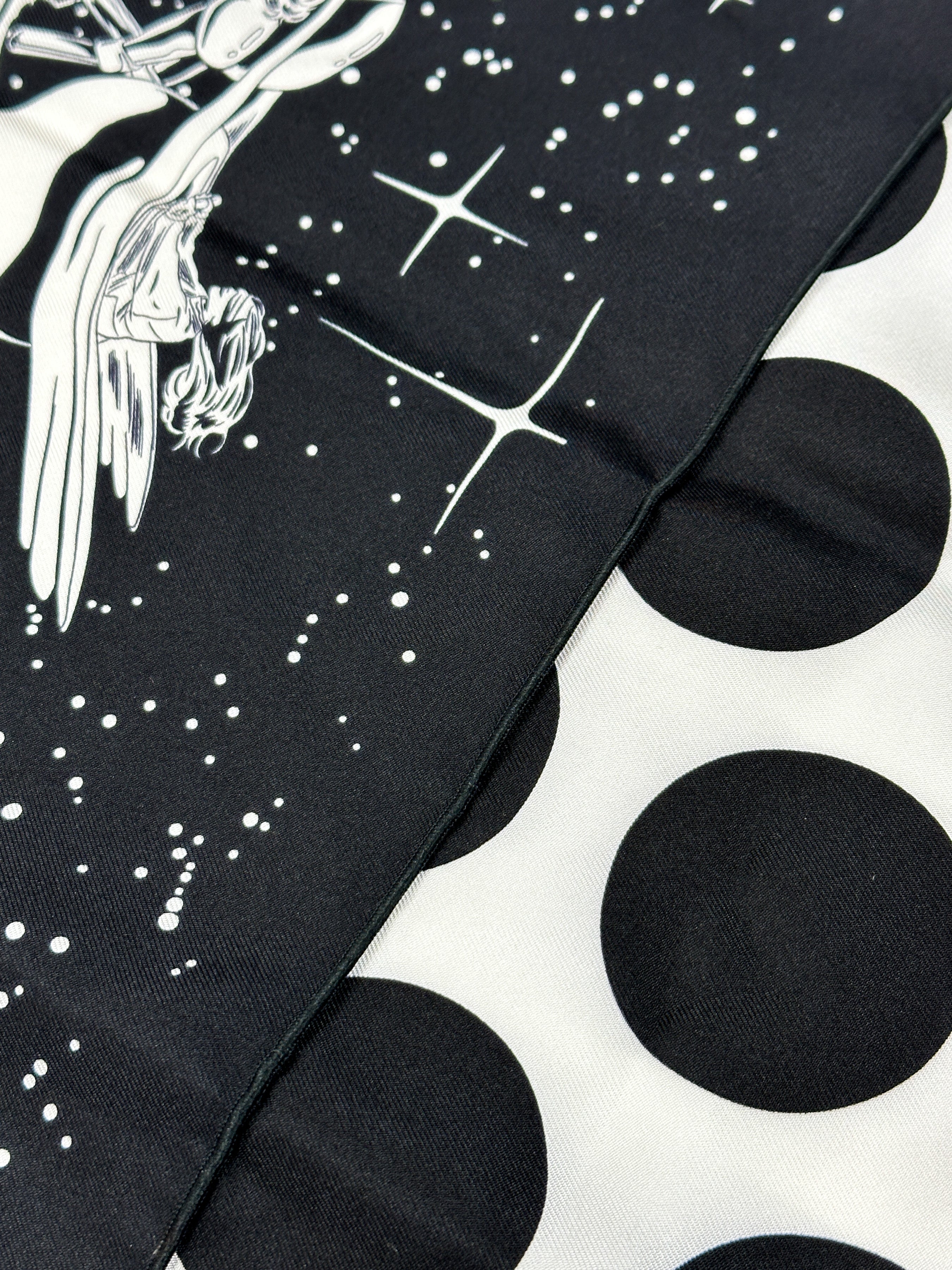 Hermès Space Derby Exceptional Patchwork Shawl