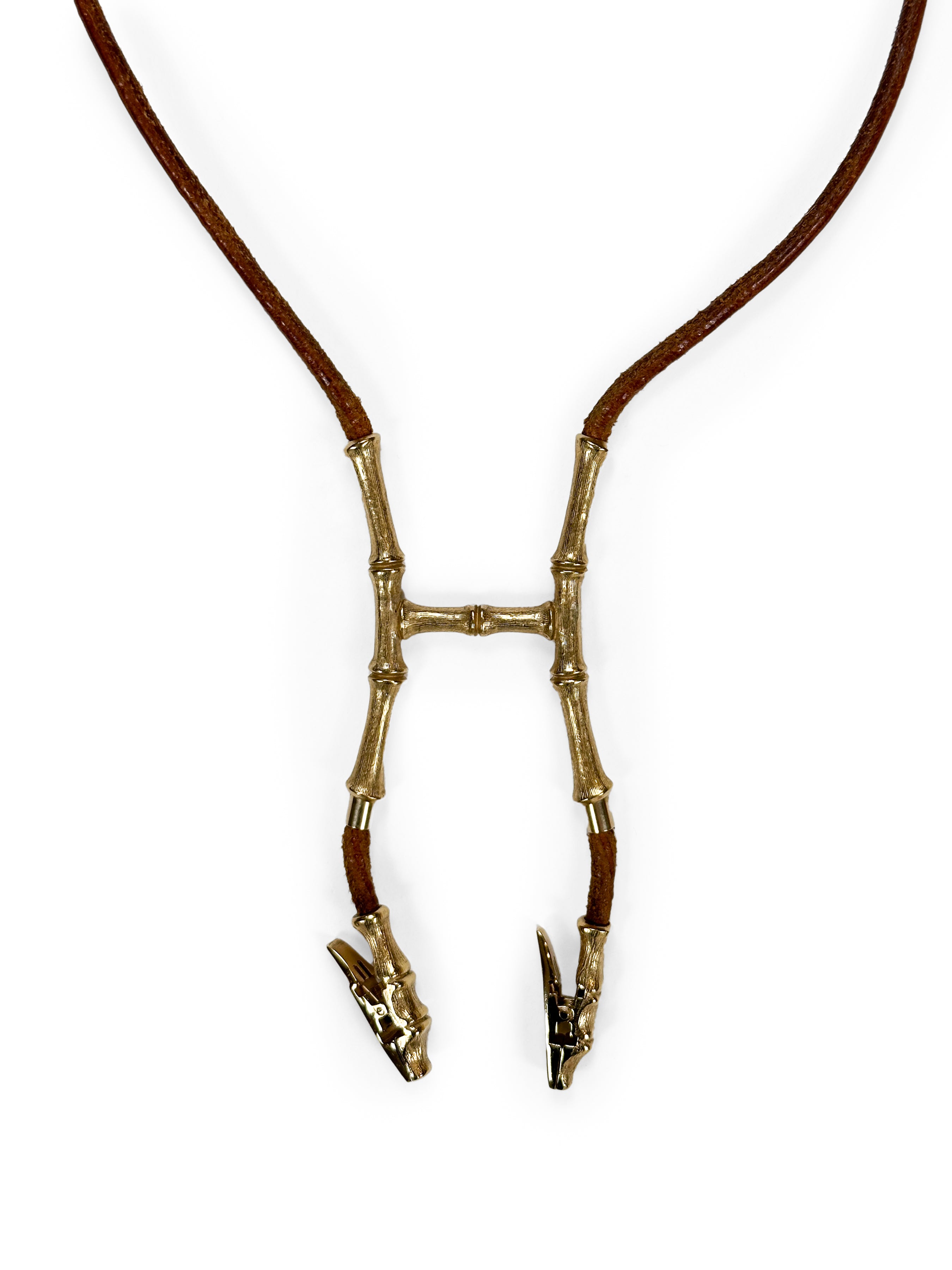 Hermès Bamboo Convertible Necklace