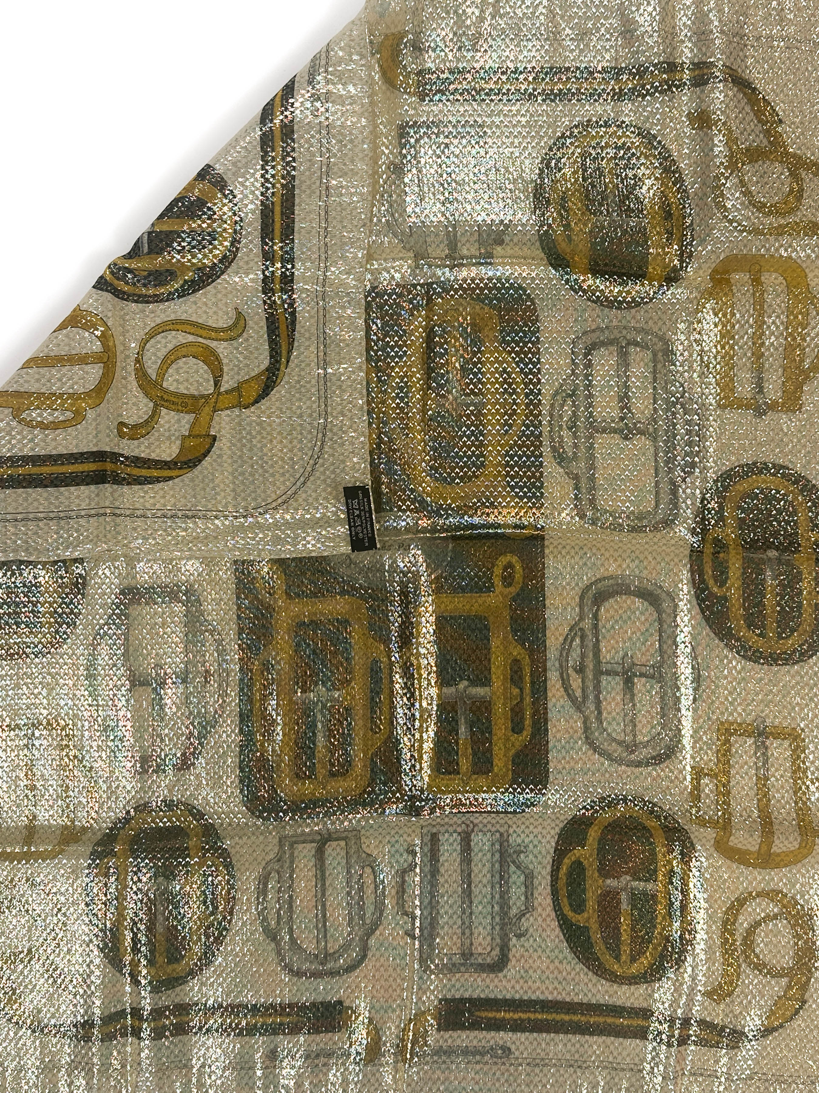 Hermès Bouclerie d'Attelage Glitter 70