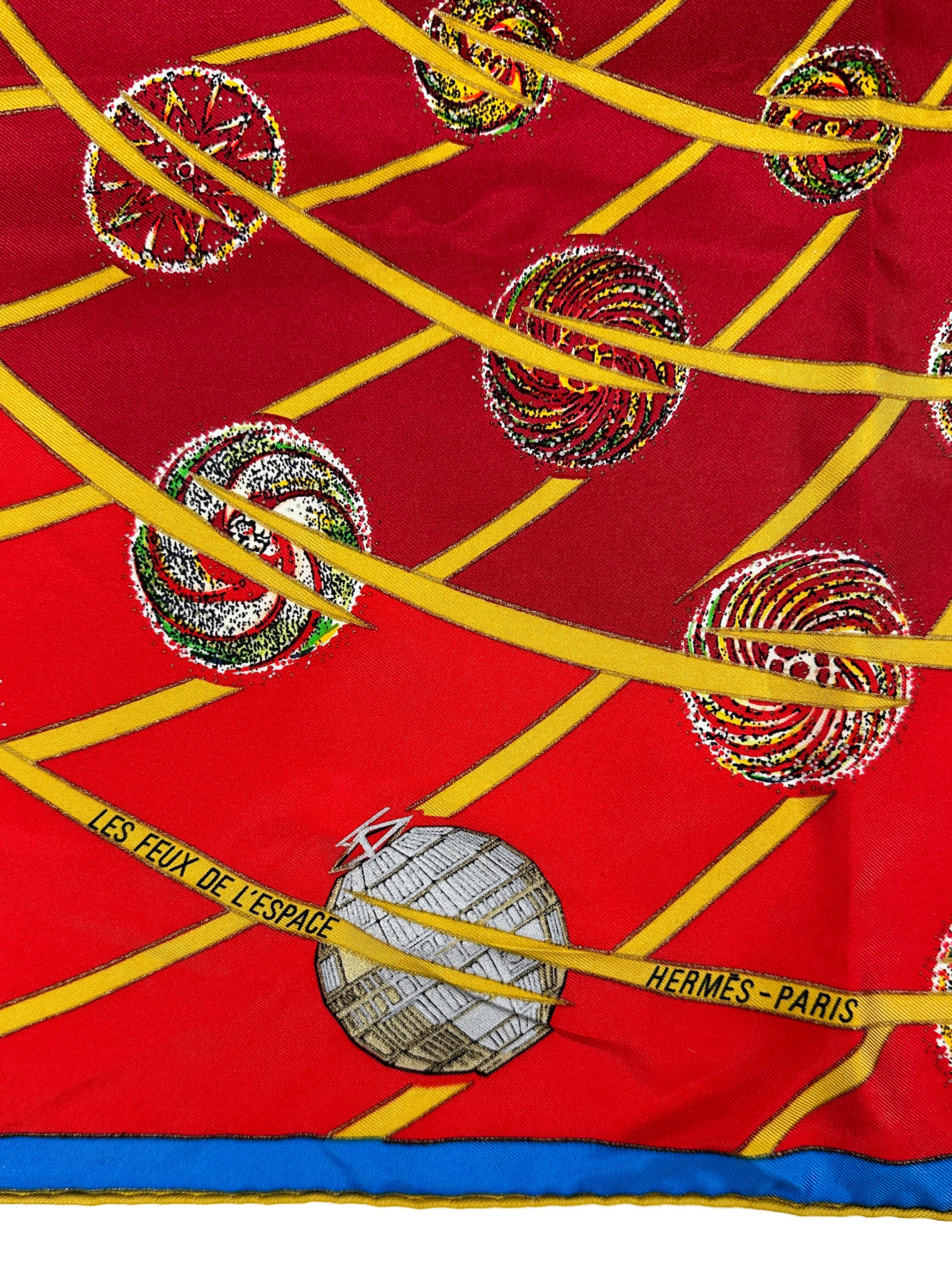 Hermès Feux de l'espace 90