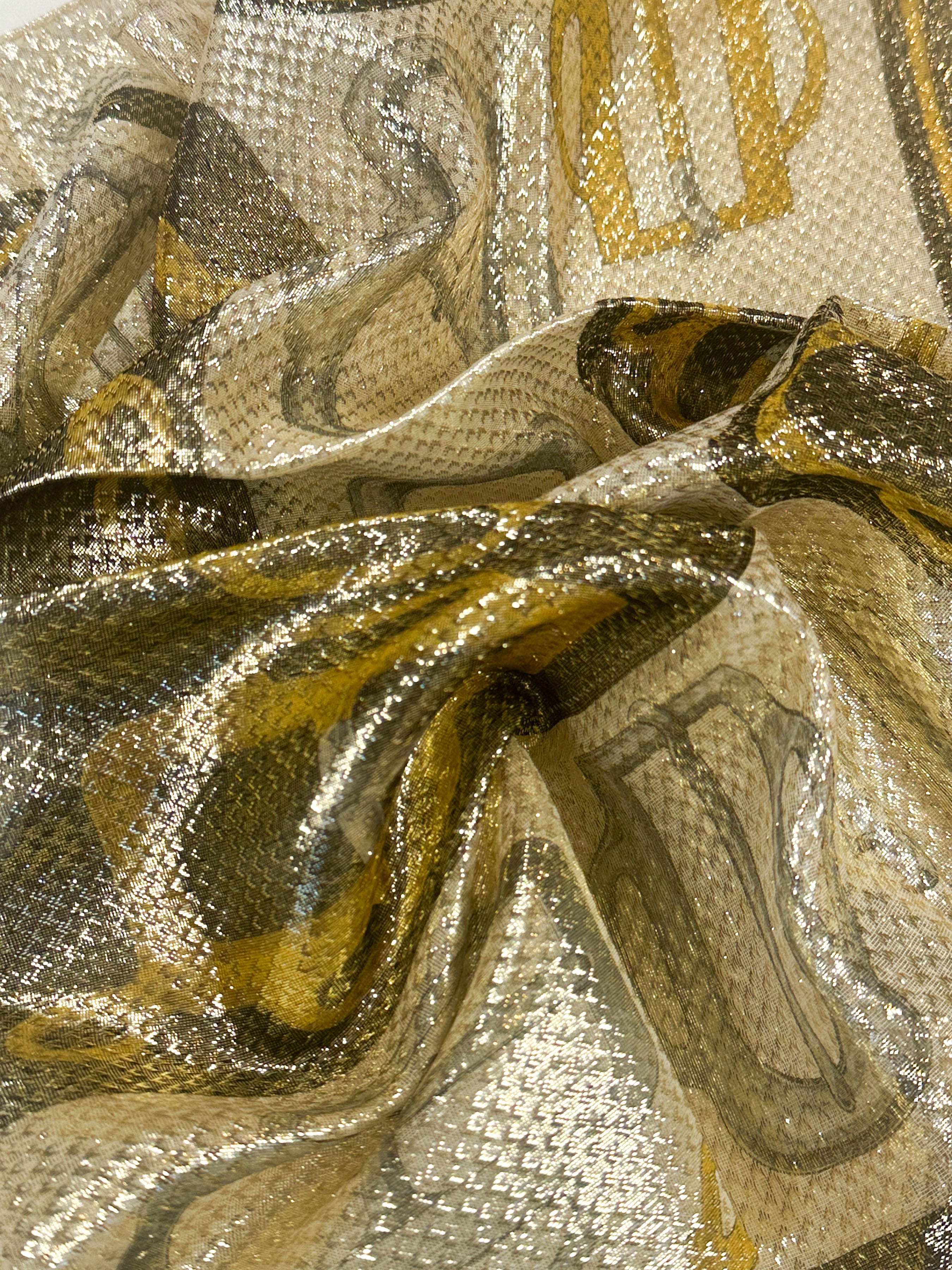 Hermès Bouclerie d'Attelage Glitter 70