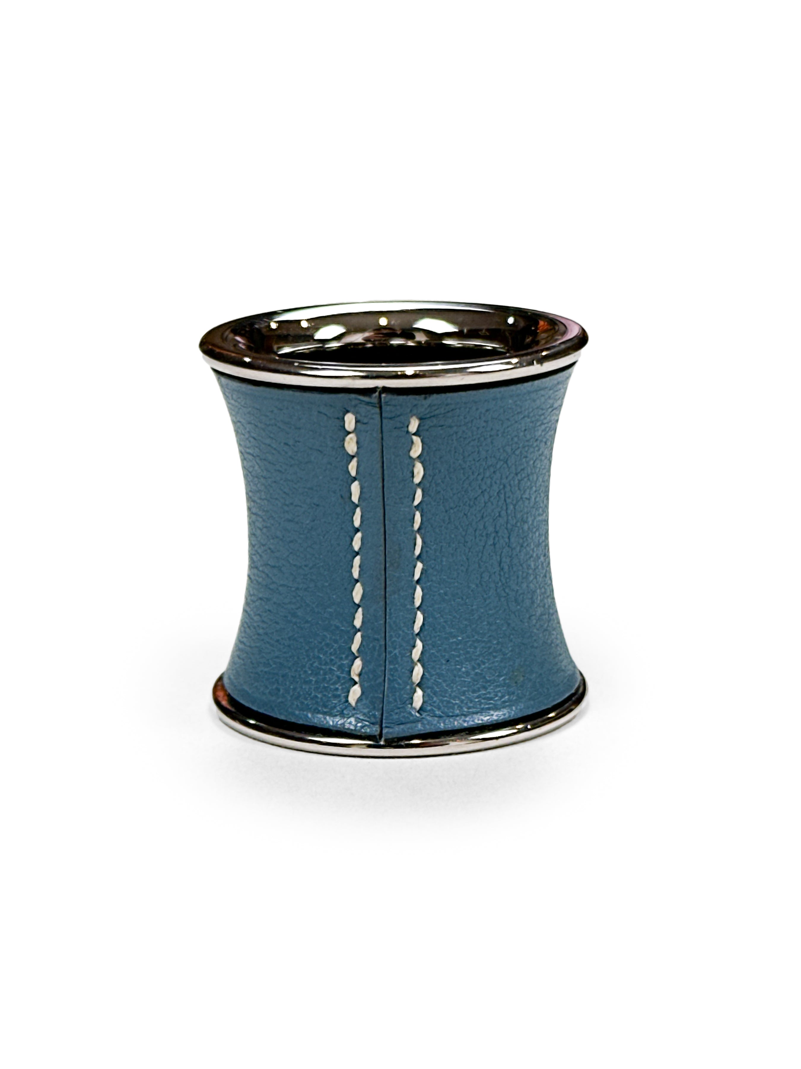 Hermès Leather Scarf Ring