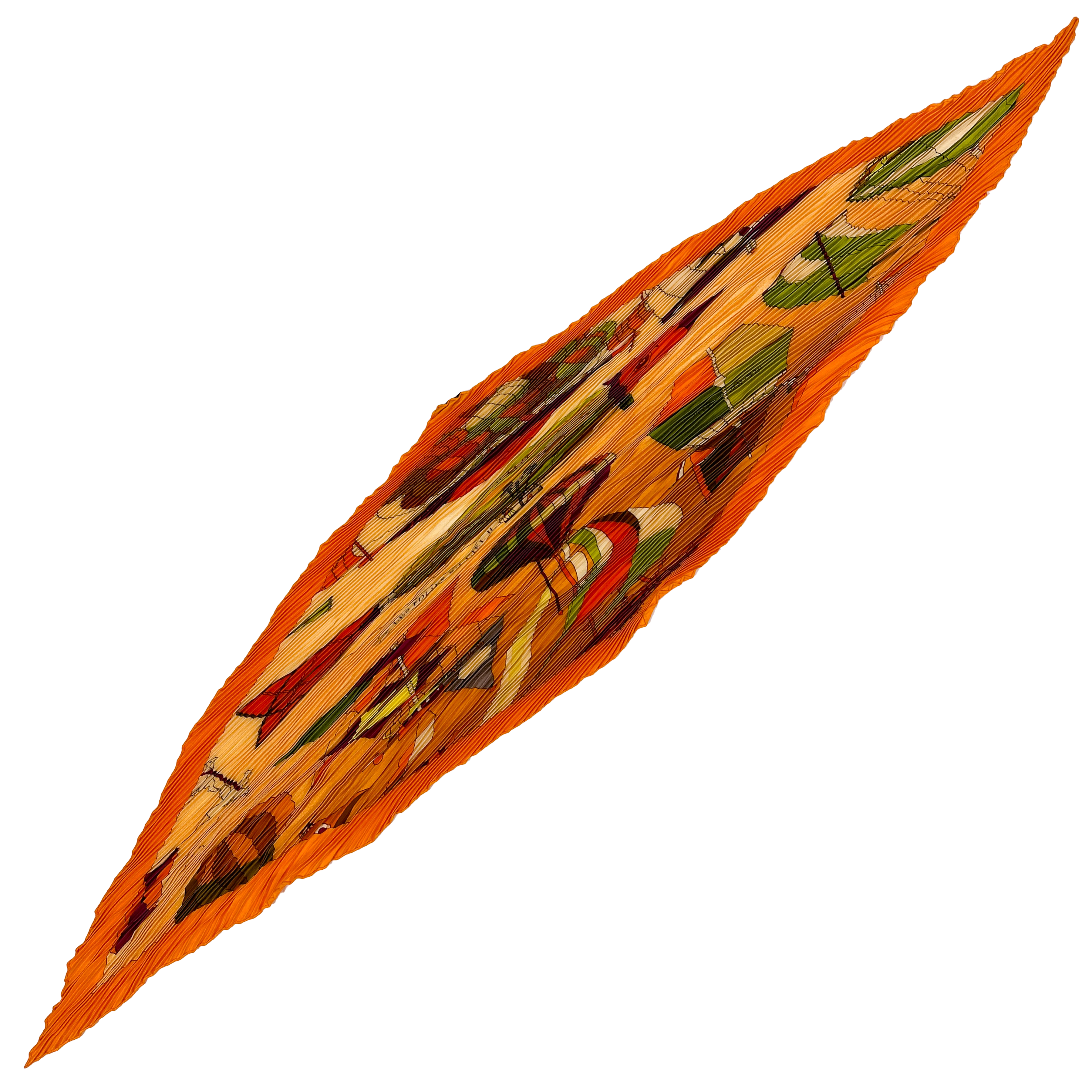 Hermès Folies du Ciel II Plissé 90