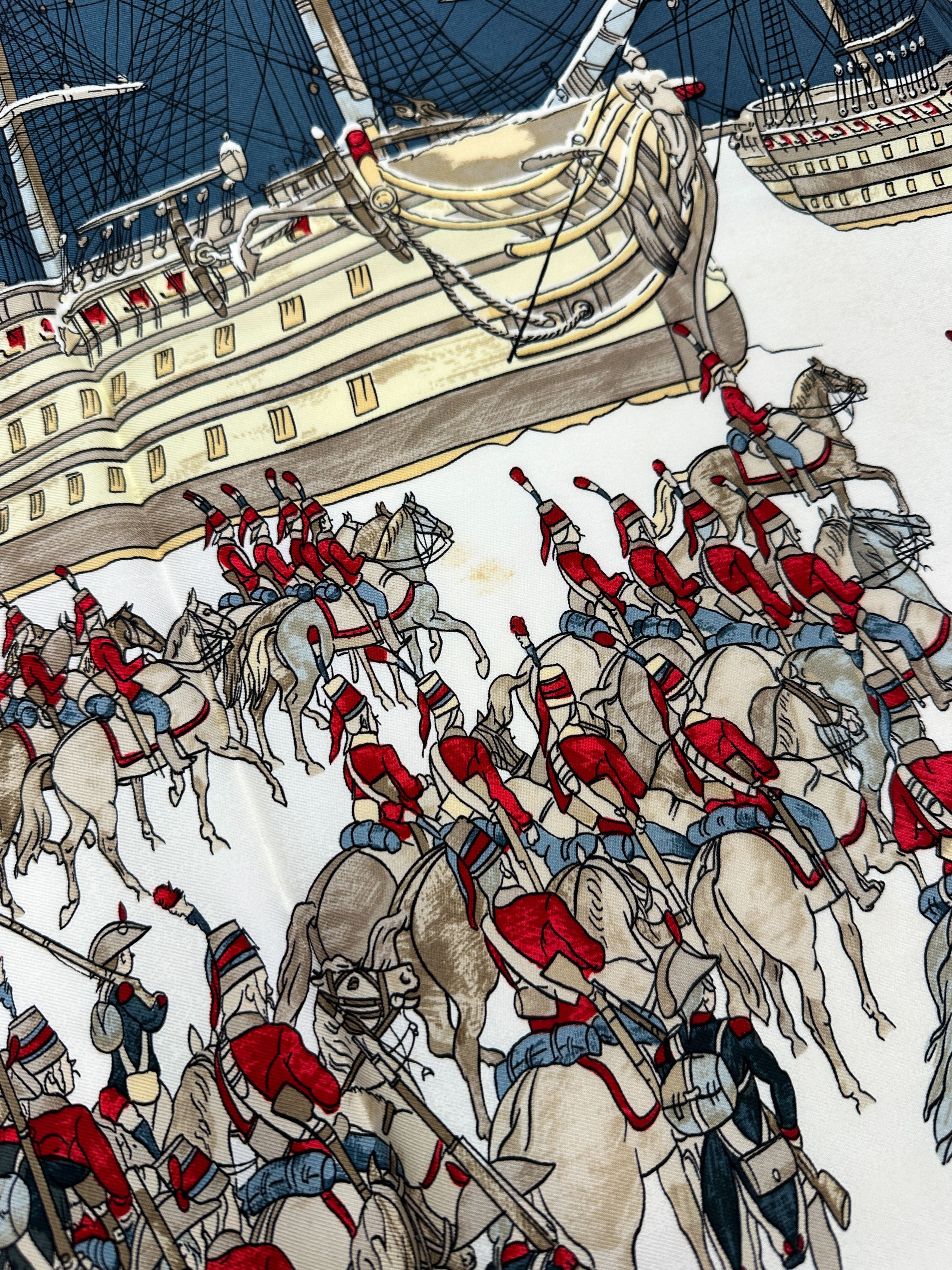 Hermès Marine et Cavalerie 90