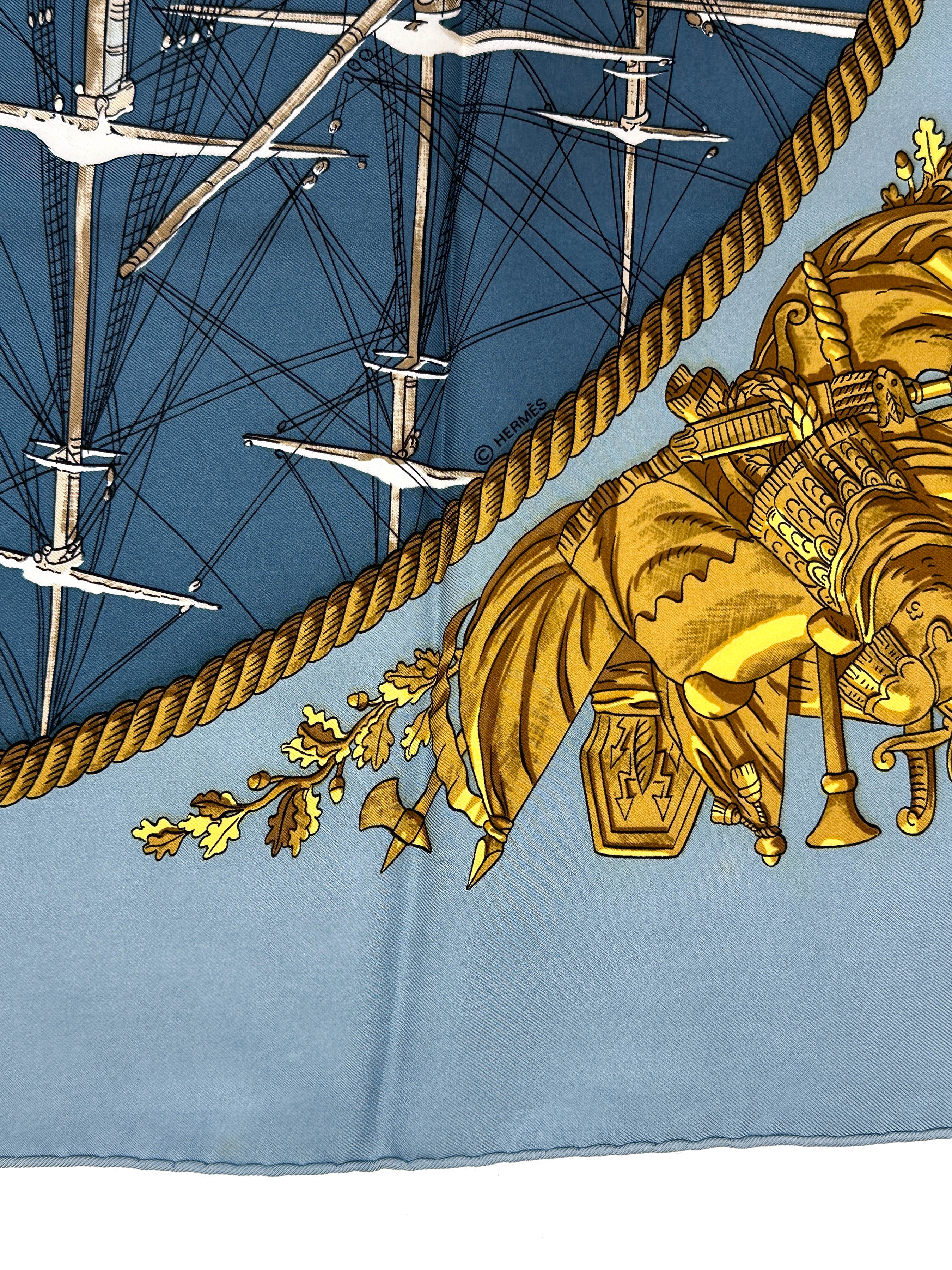 Hermès Marine et Cavalerie 90