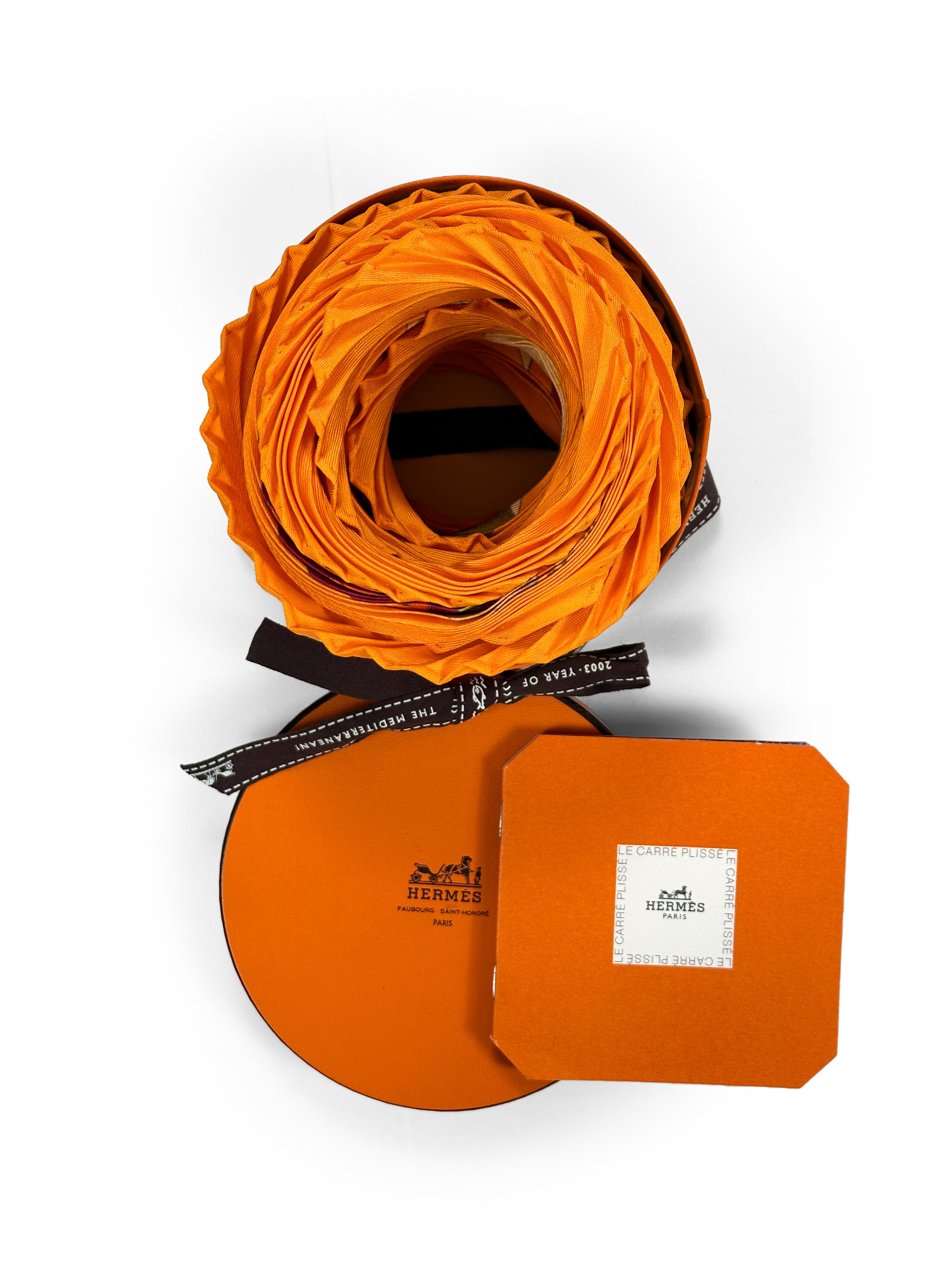 Hermès Folies du Ciel II Plissé 90