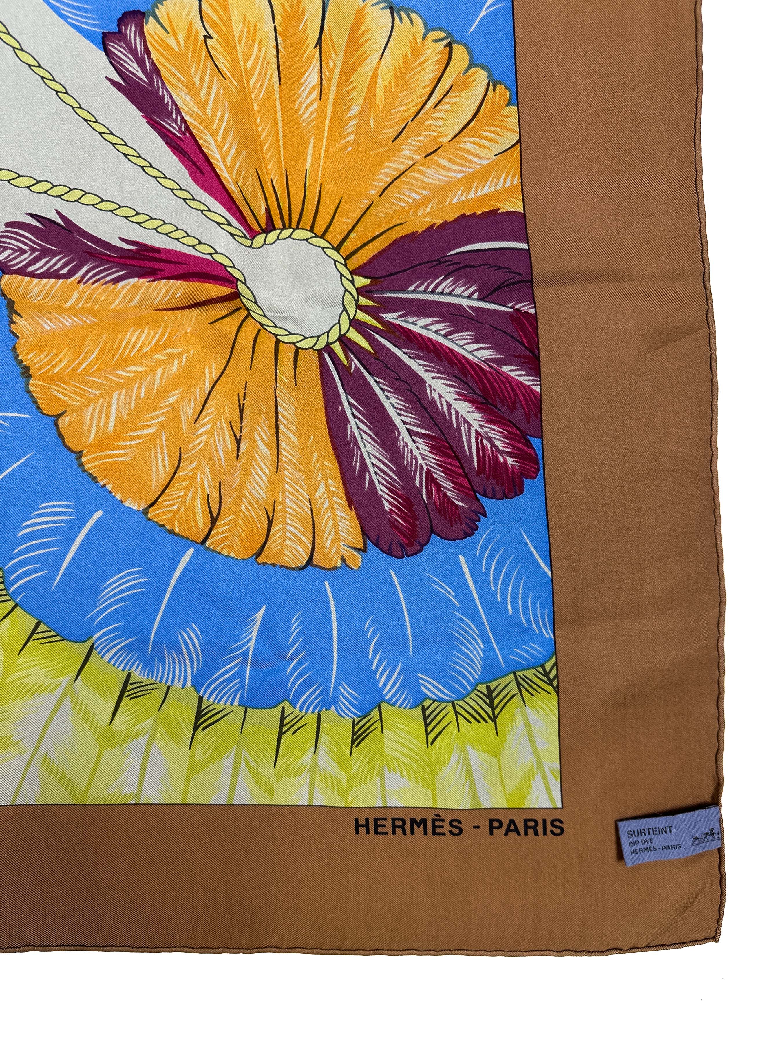 Hermès Brazil Detail Dip Dye 140