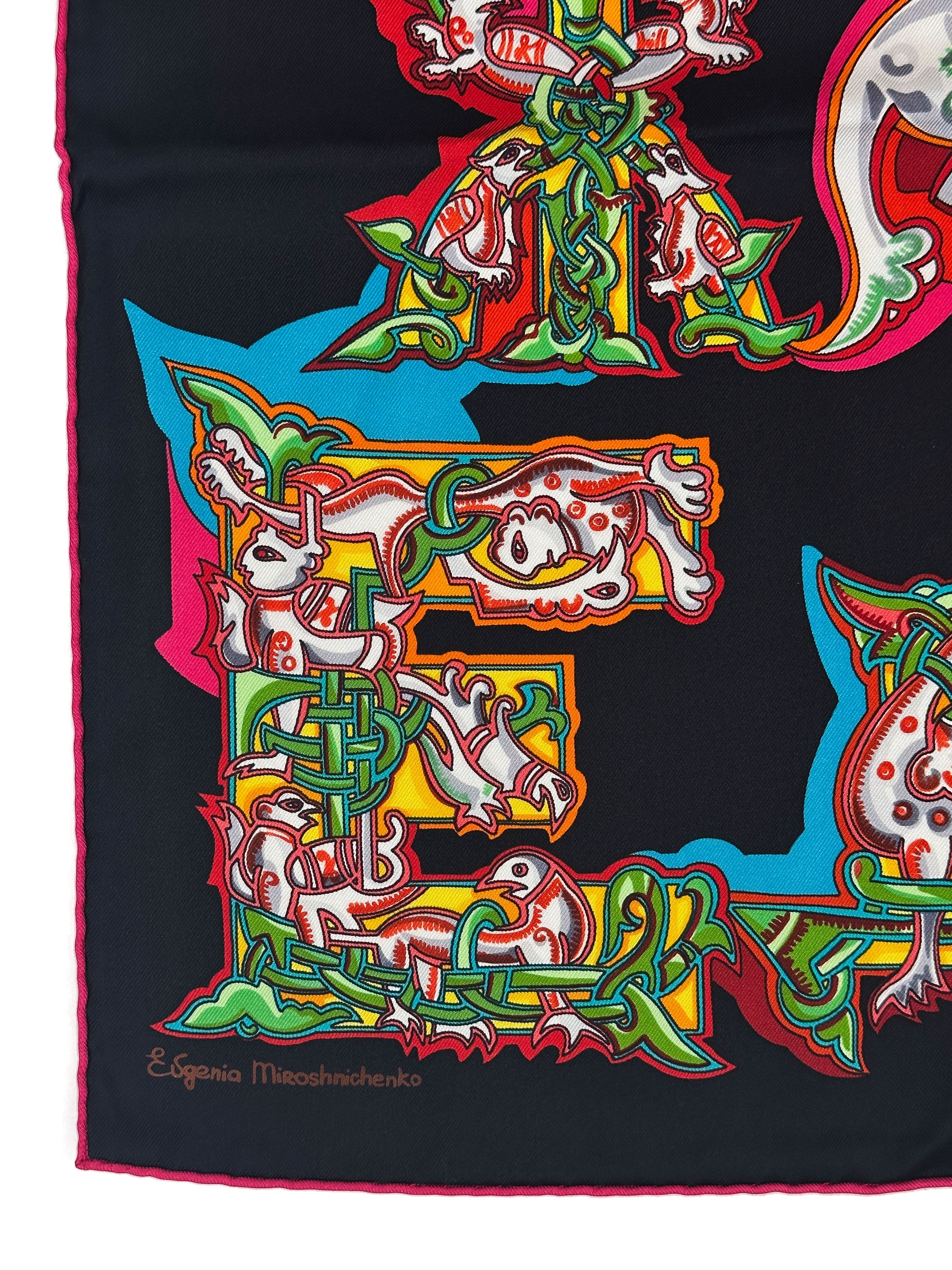 Hermès Alphabet Russe 90