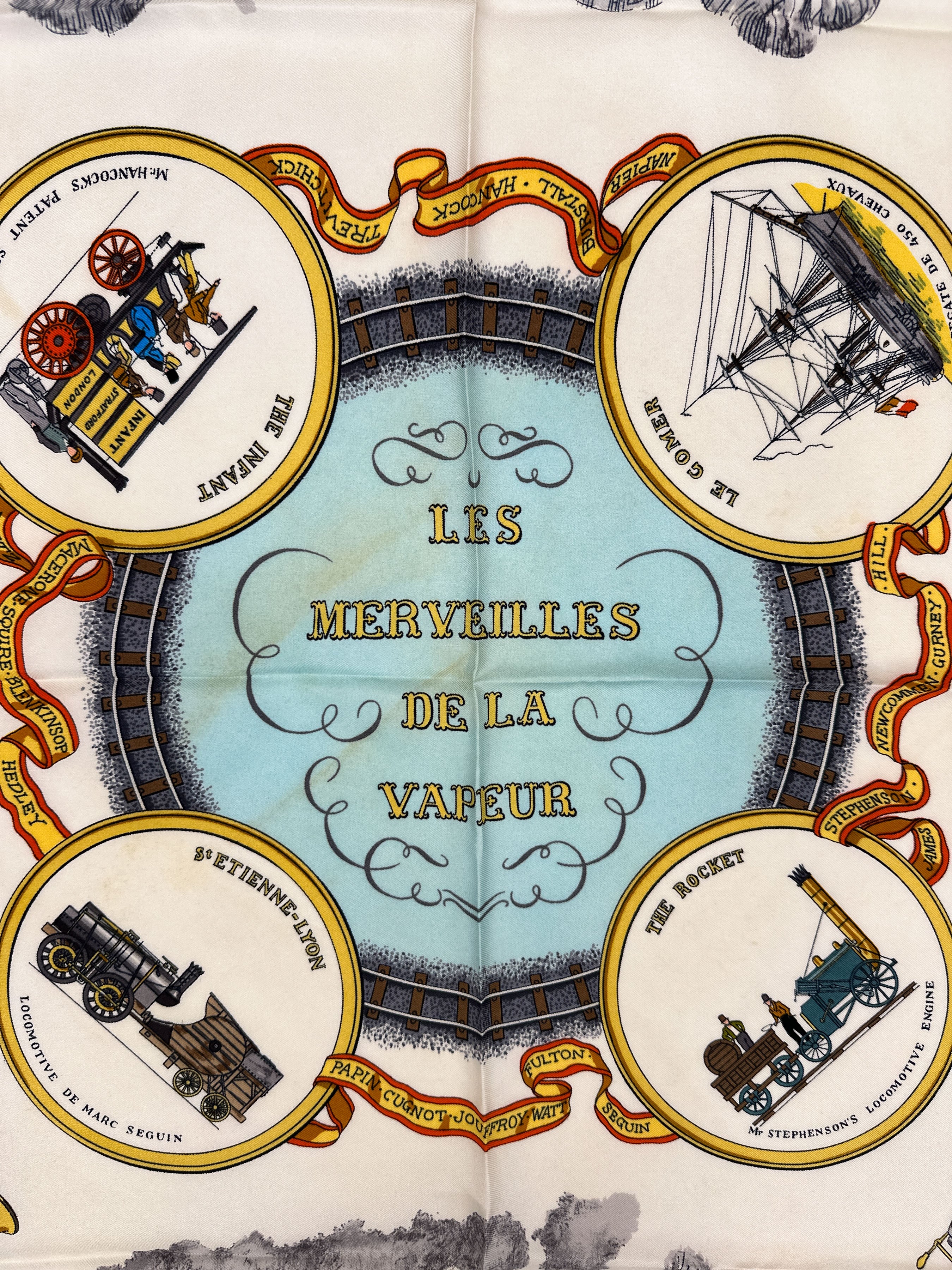 Hermès Les Merveilles de la Vapeur 90