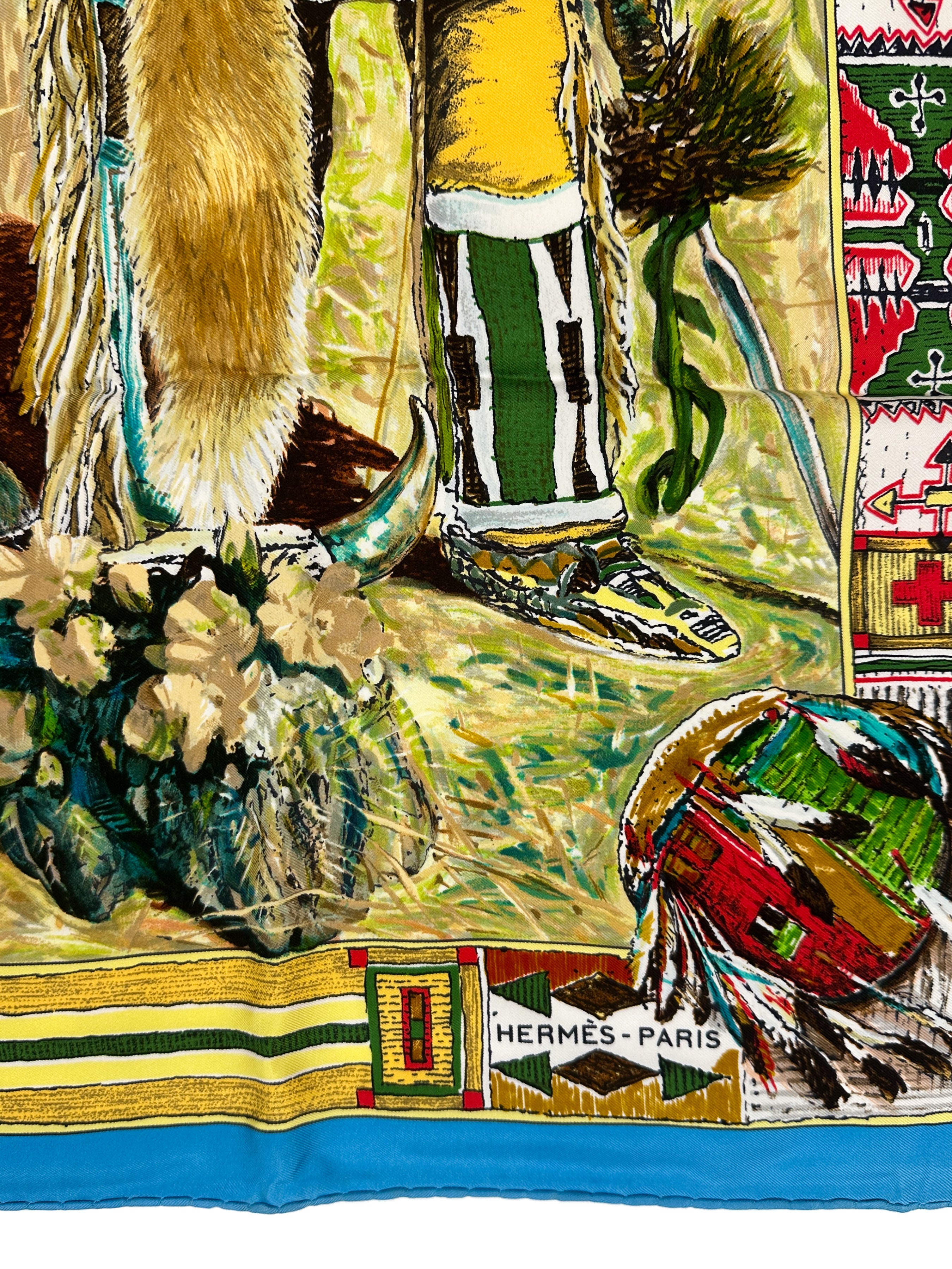 Hermès Les Cheyennes 90