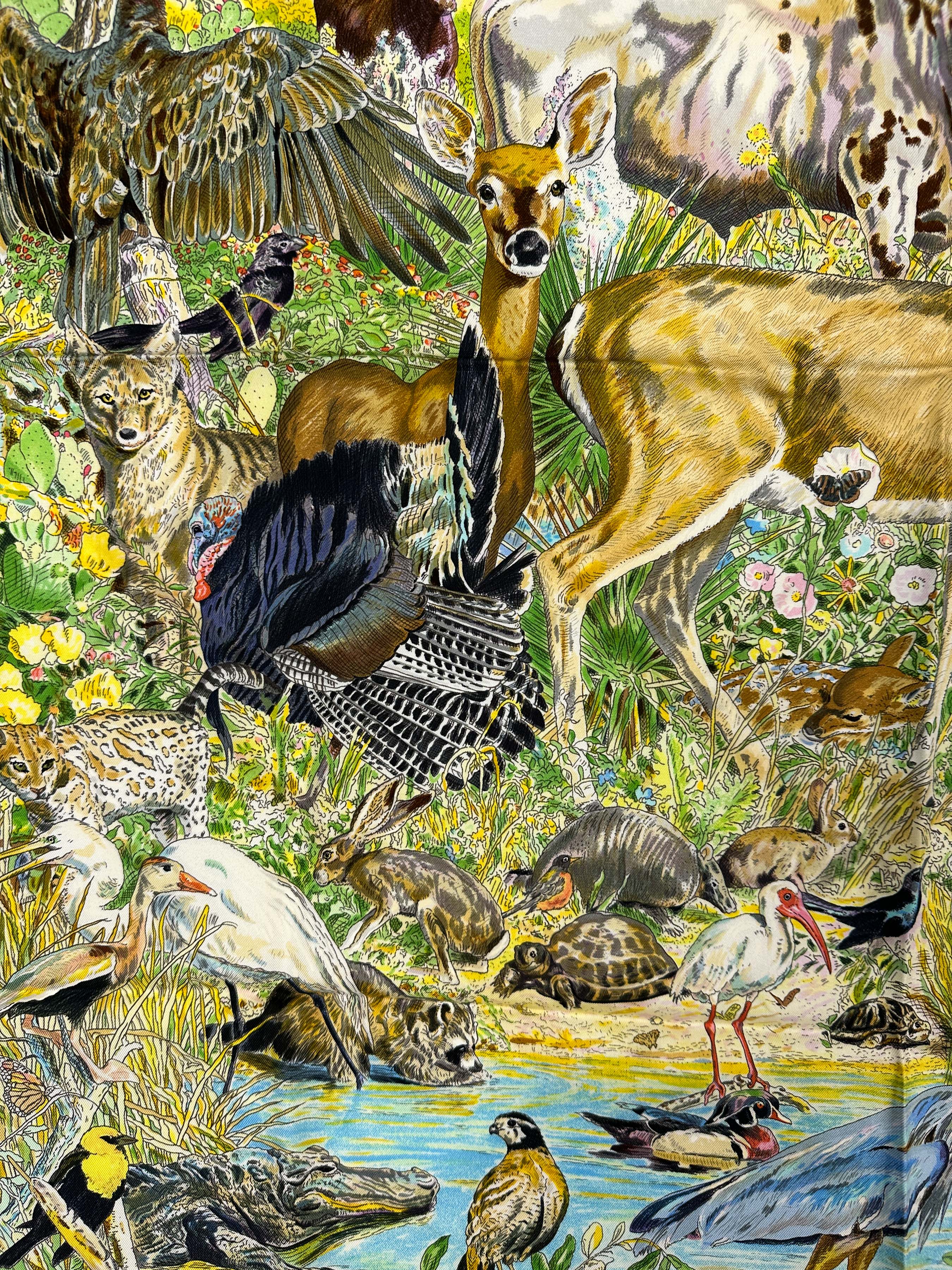 Hermès La Vie Sauvage du Texas 90