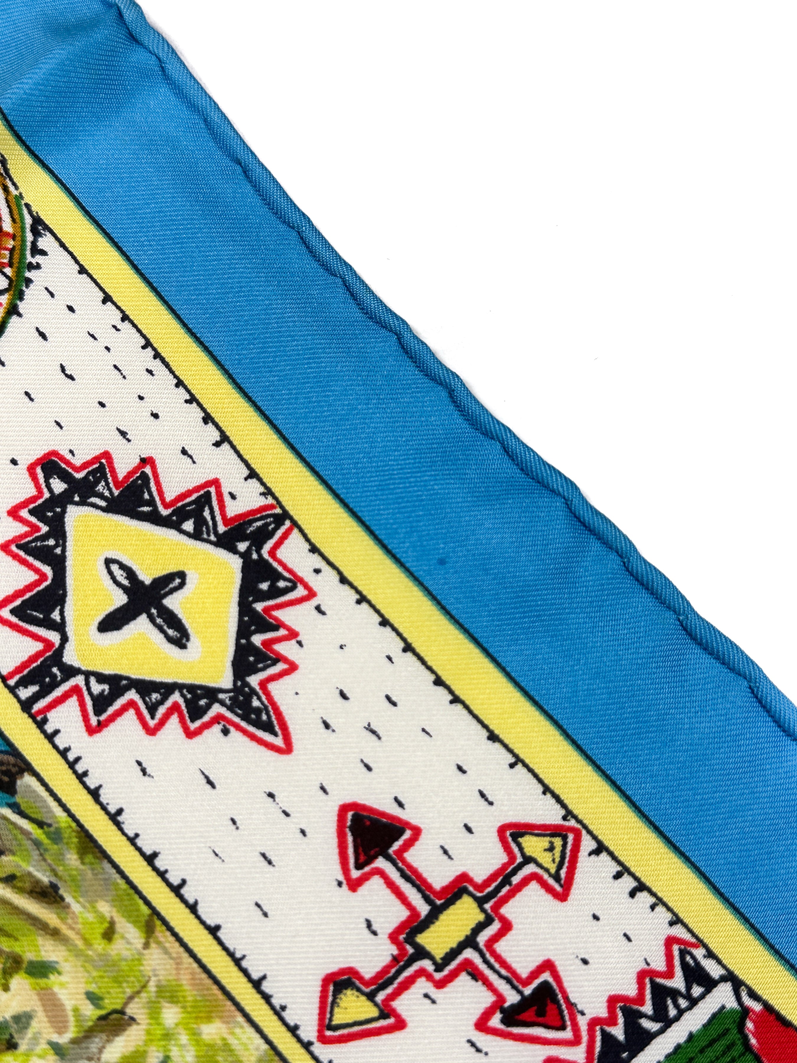 Hermès Les Cheyennes 90