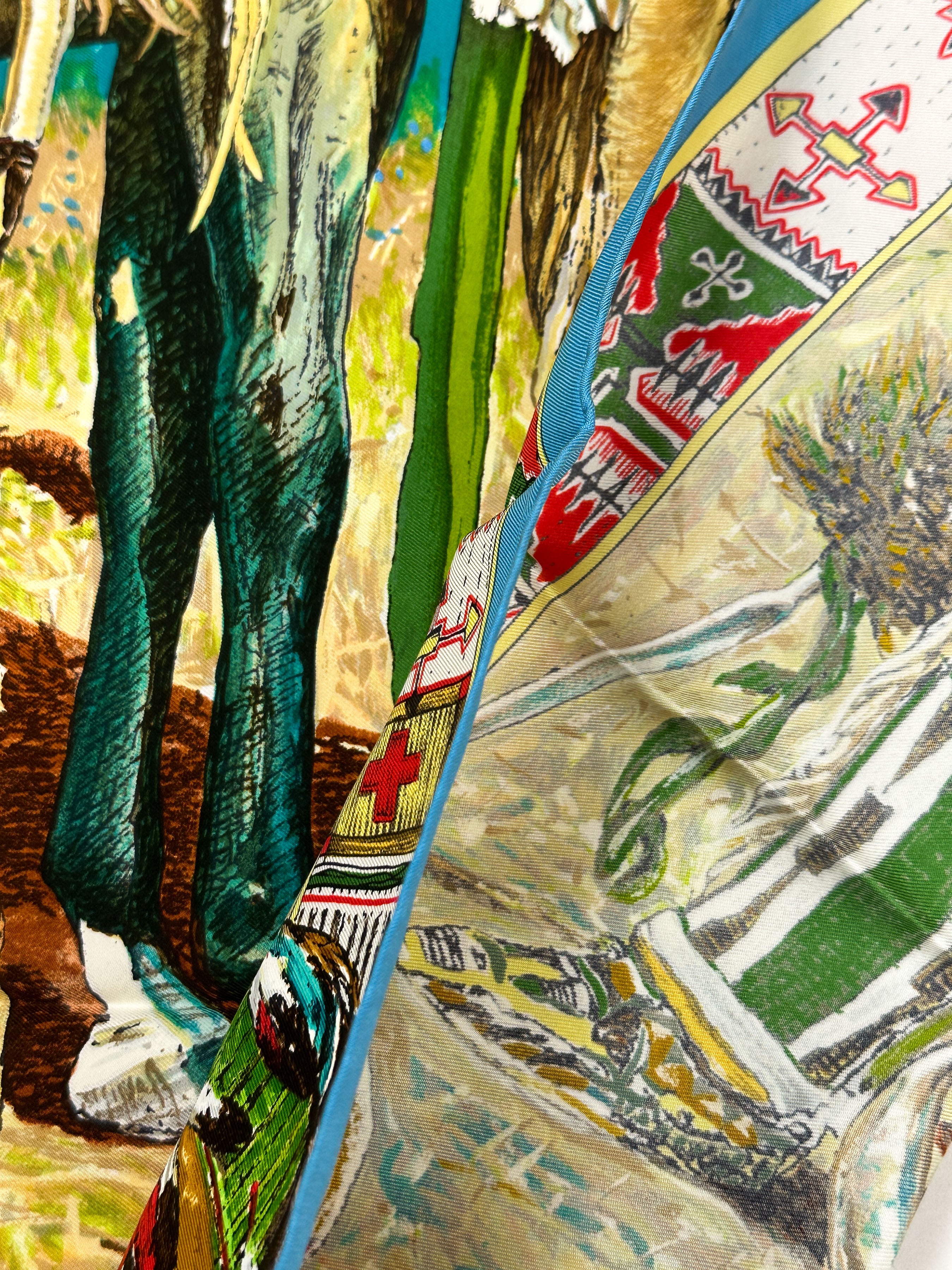 Hermès Les Cheyennes 90