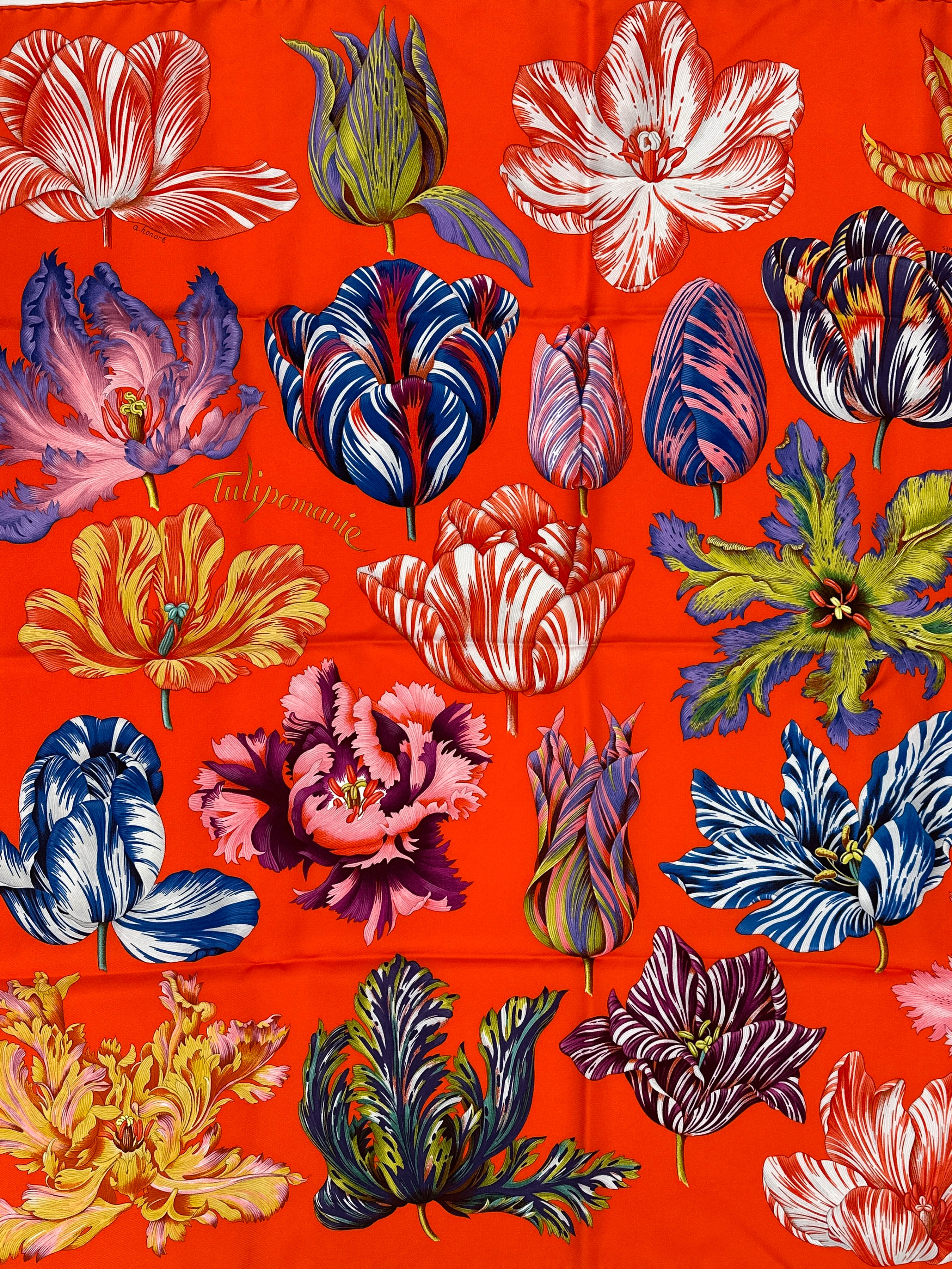 Hermès Tulipomaine 90