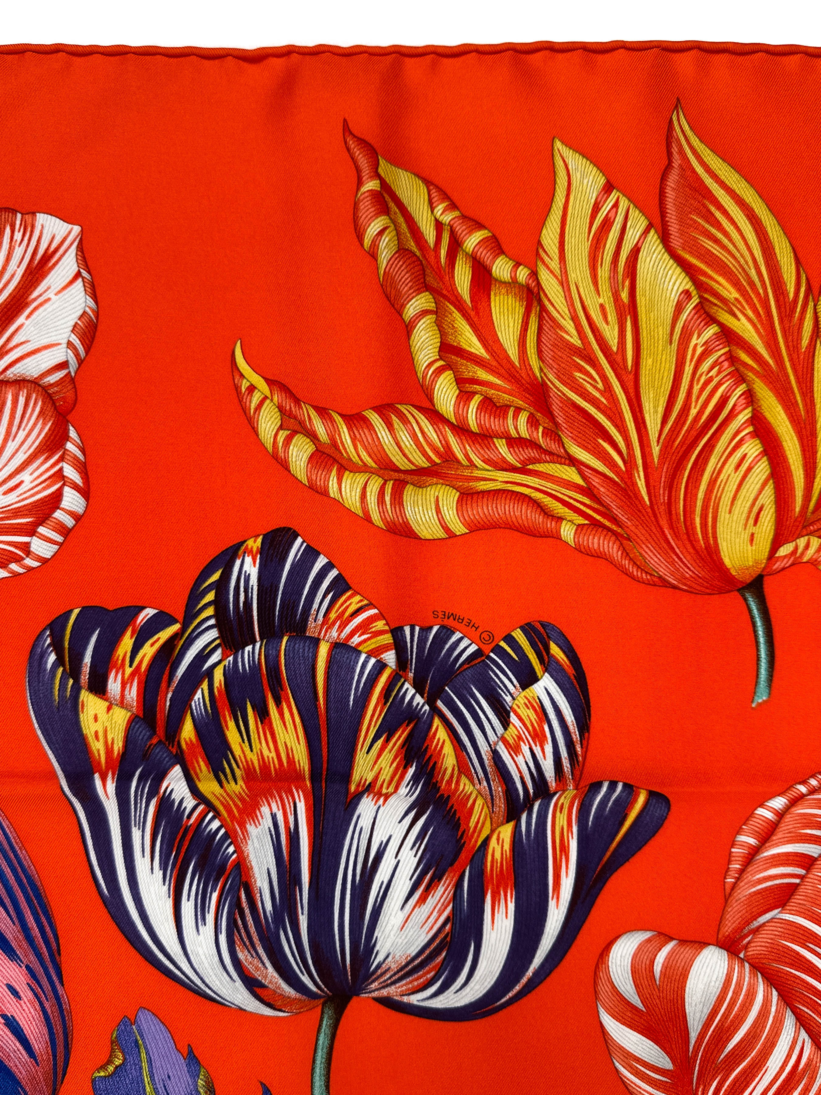 Hermès Tulipomaine 90