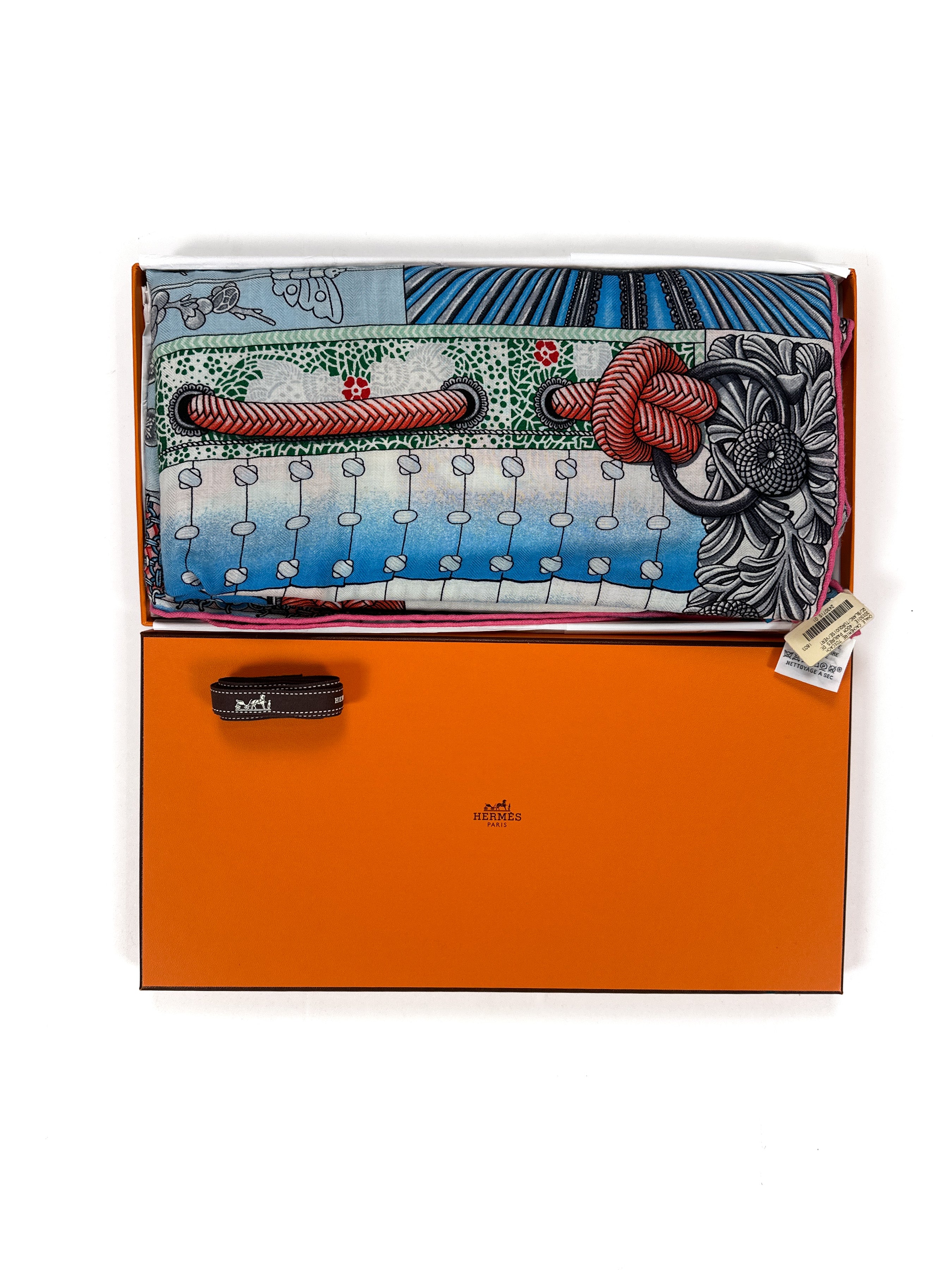 Hermès Parures de Samourais Cashmere Silk 140