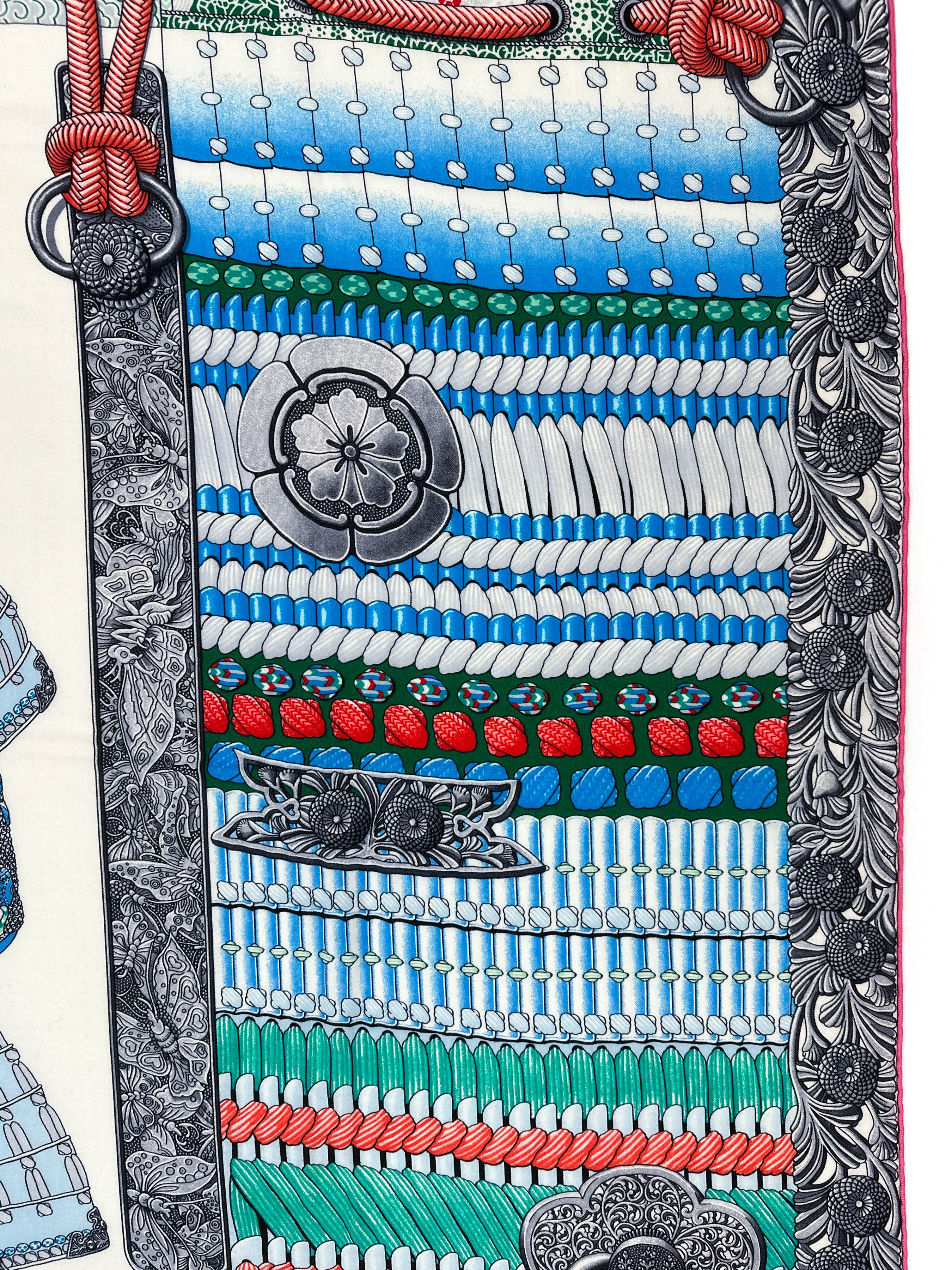 Hermès Parures de Samourais Cashmere Silk 140