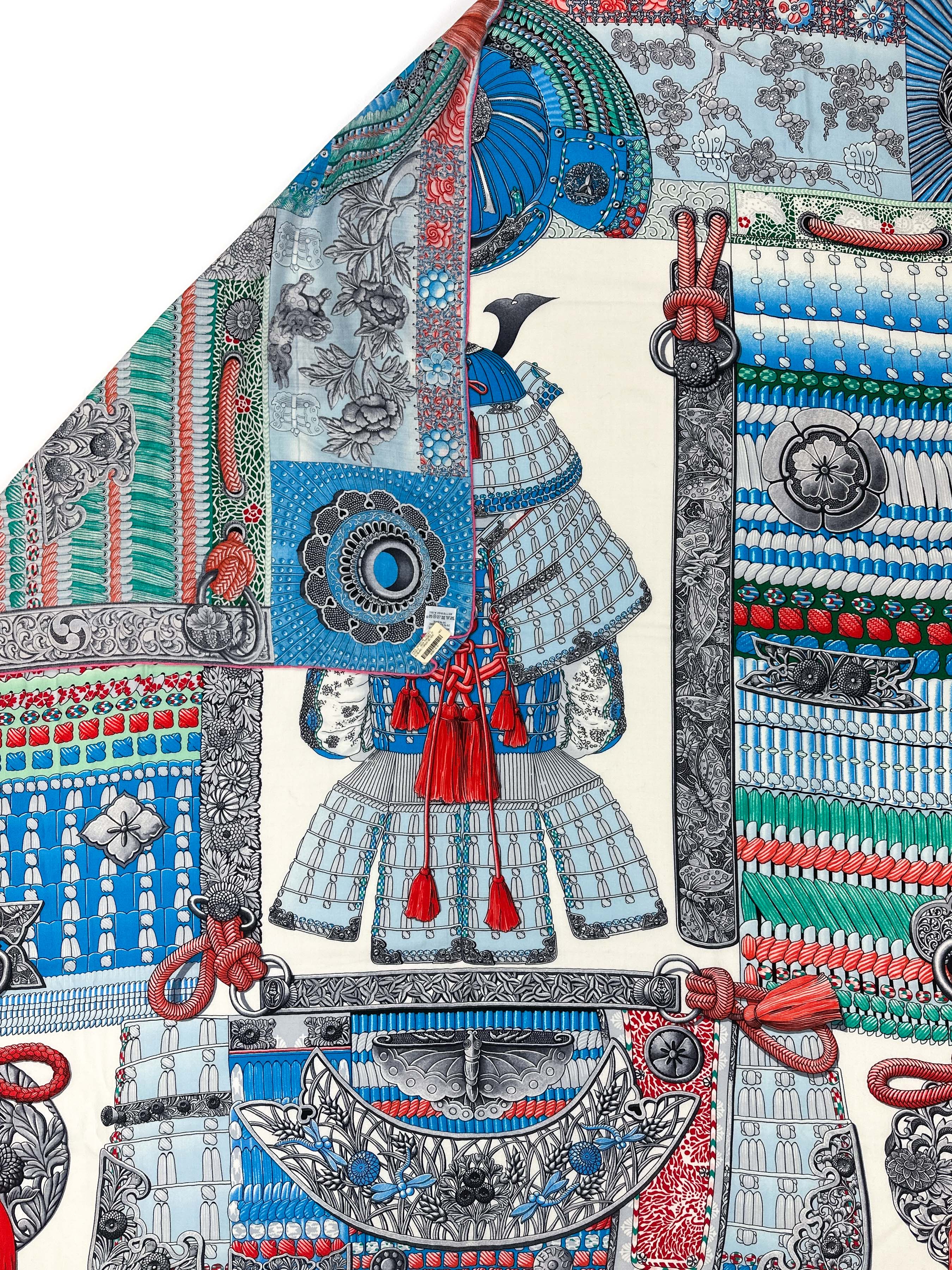 Hermès Parures de Samourais Cashmere Silk 140