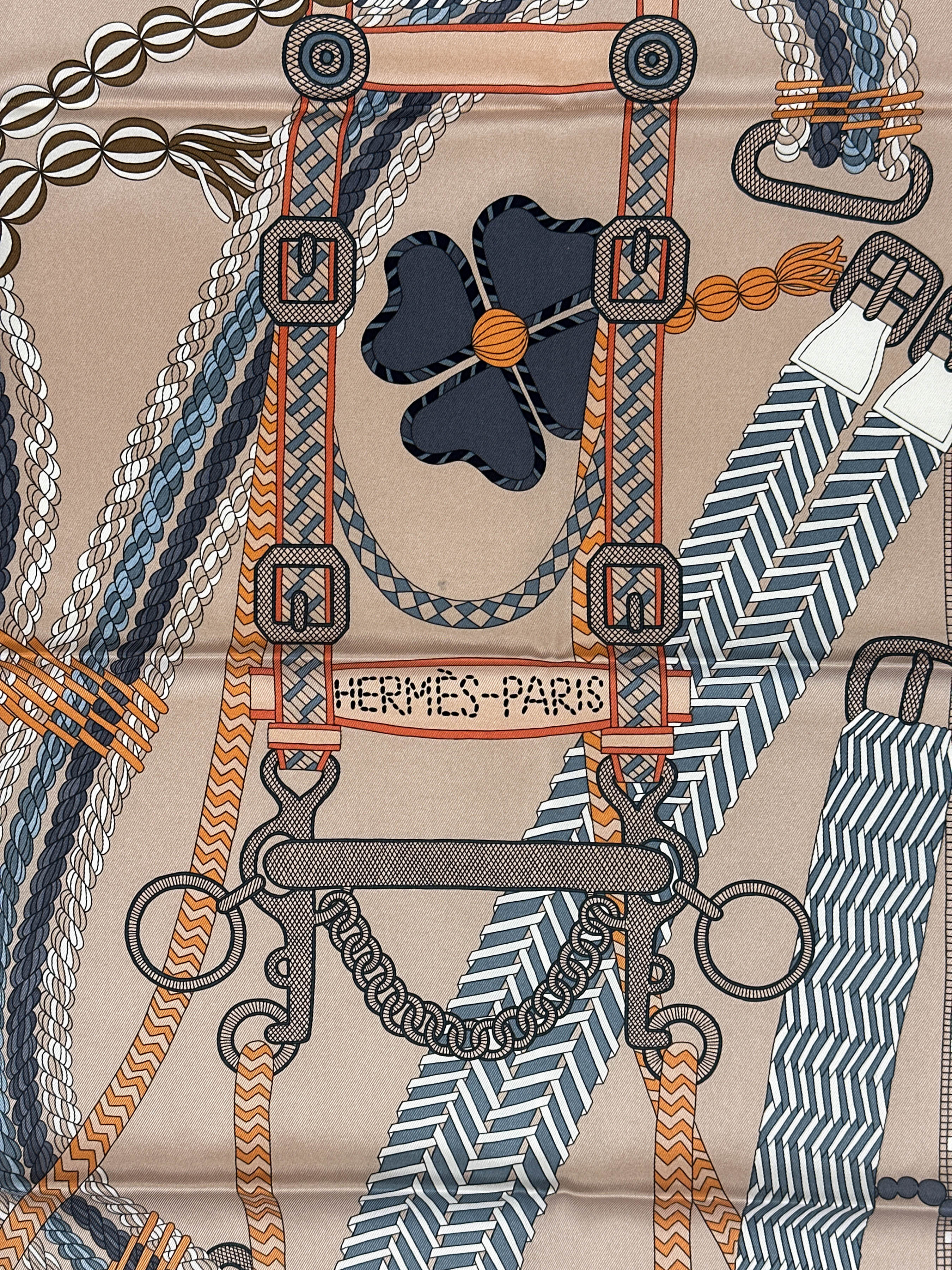 Hermès Tout en Tresse 70