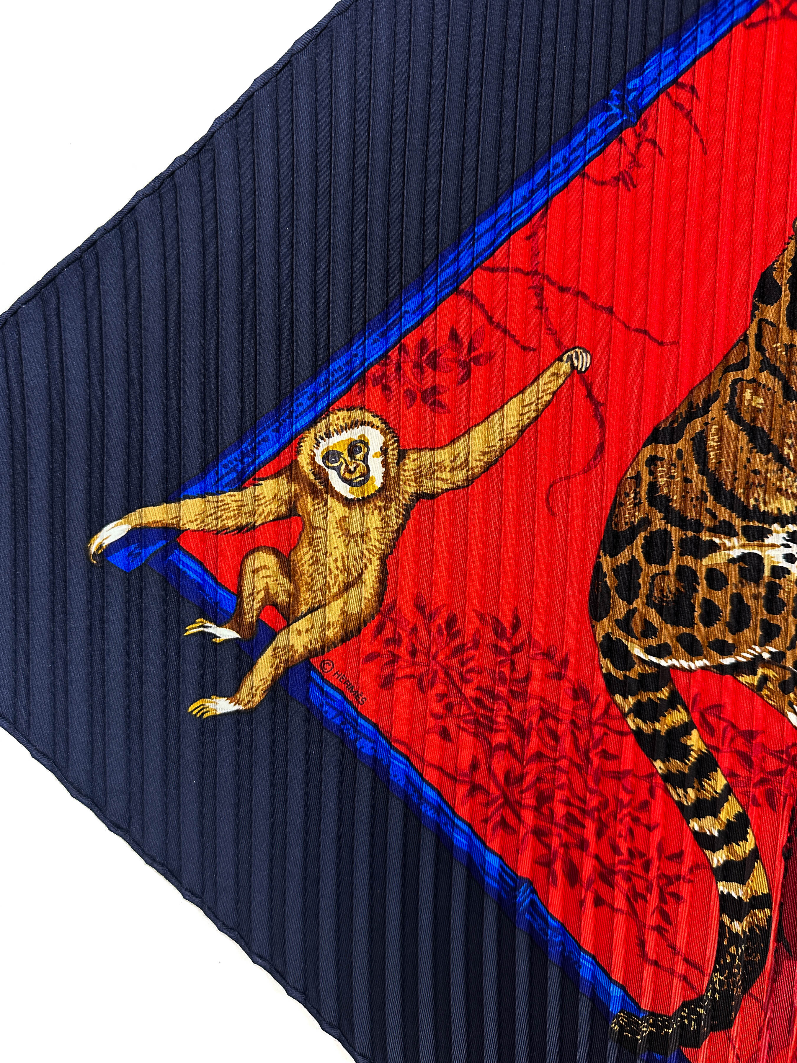 Hermès Tendresse Féline Plissé 90