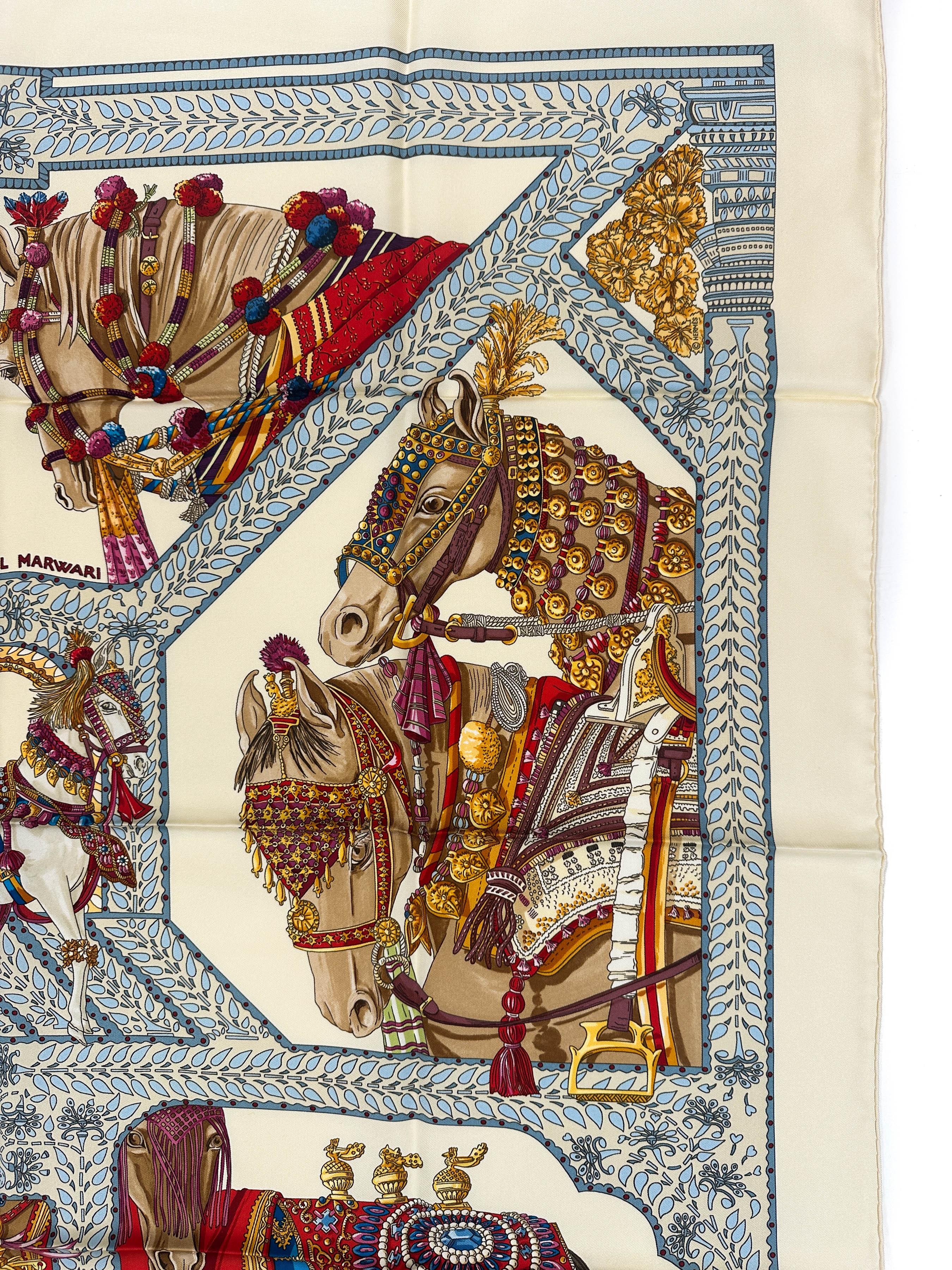 Hermès La Danse du Cheval Marwari 90
