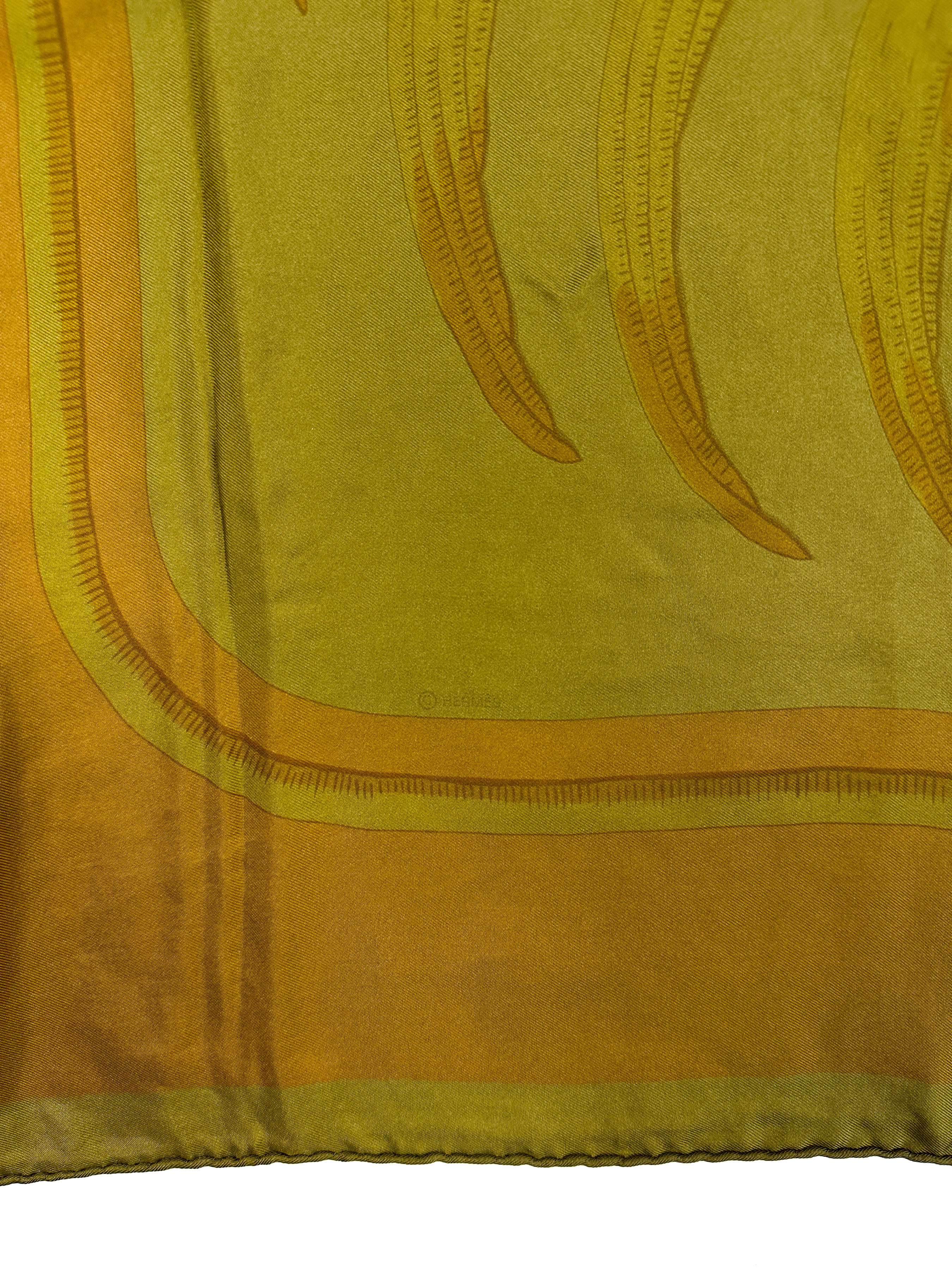 Hermès Tigre Royal Dip-Dye Silk 140