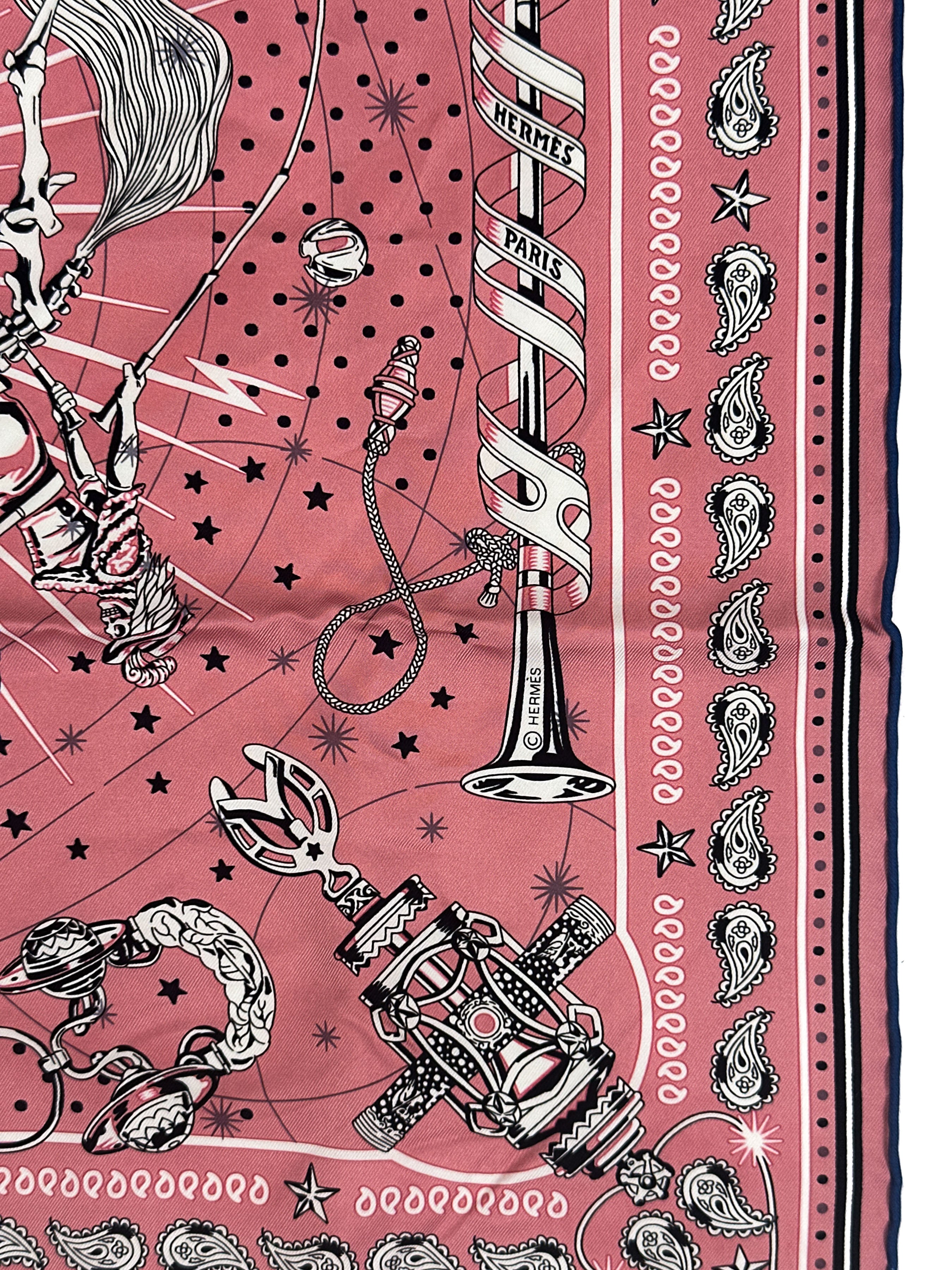 Hermès Chorus Stellarum Bandana 55