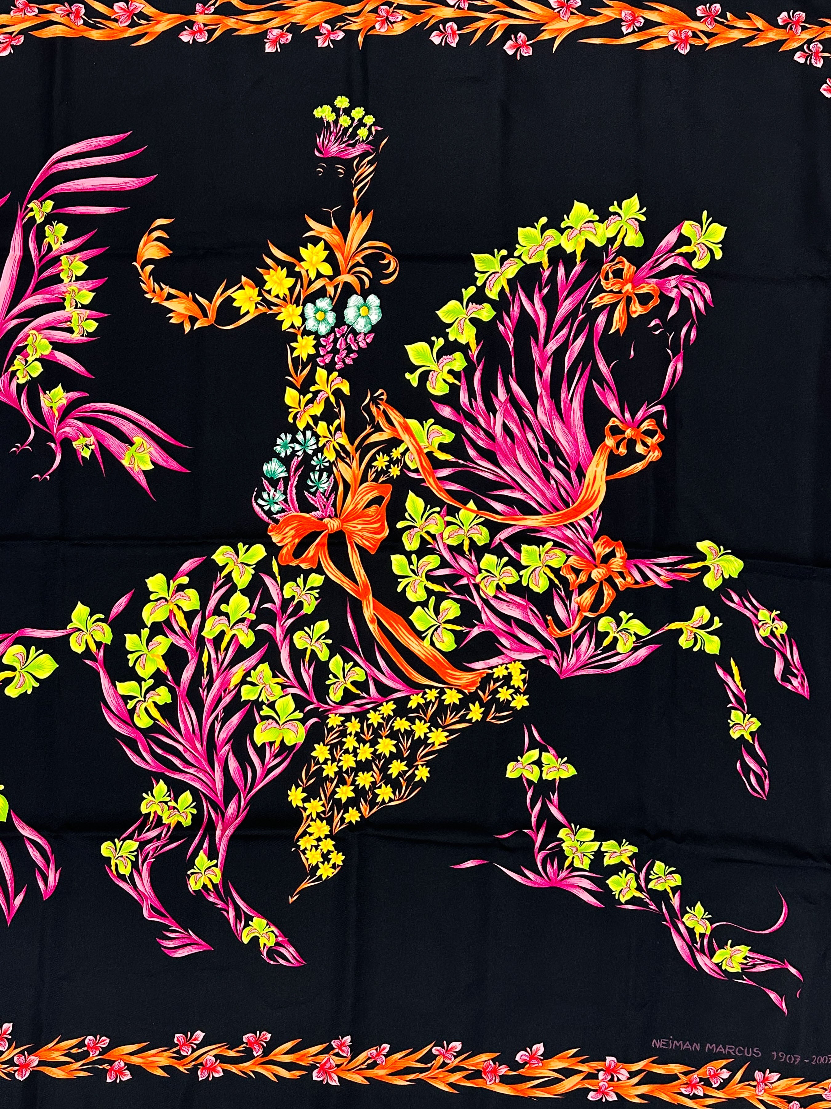 Hermès Cheval Fleuri Limited Edition 100 Years of Neiman Marcus 90
