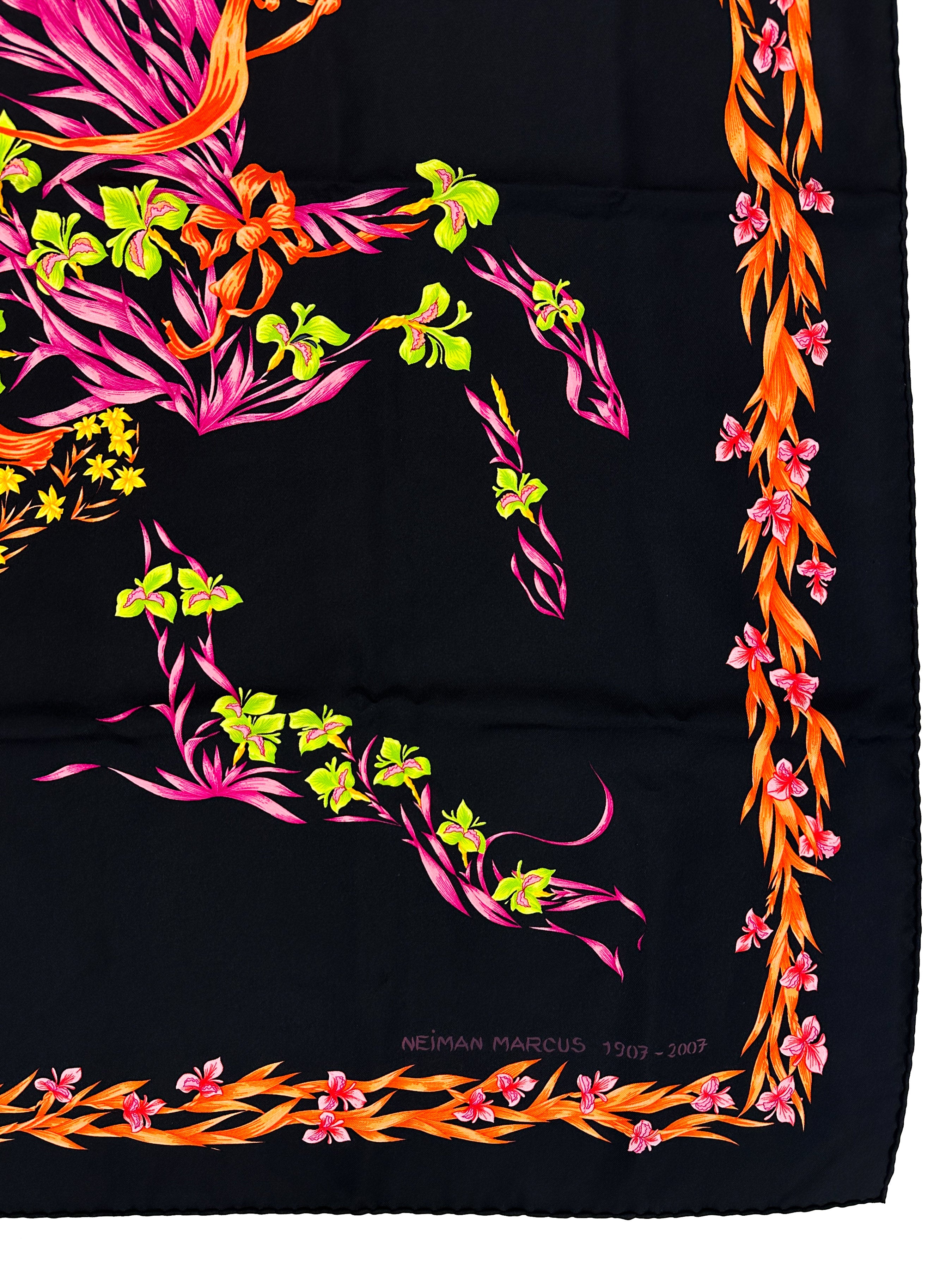 Hermès Cheval Fleuri Limited Edition 100 Years of Neiman Marcus 90