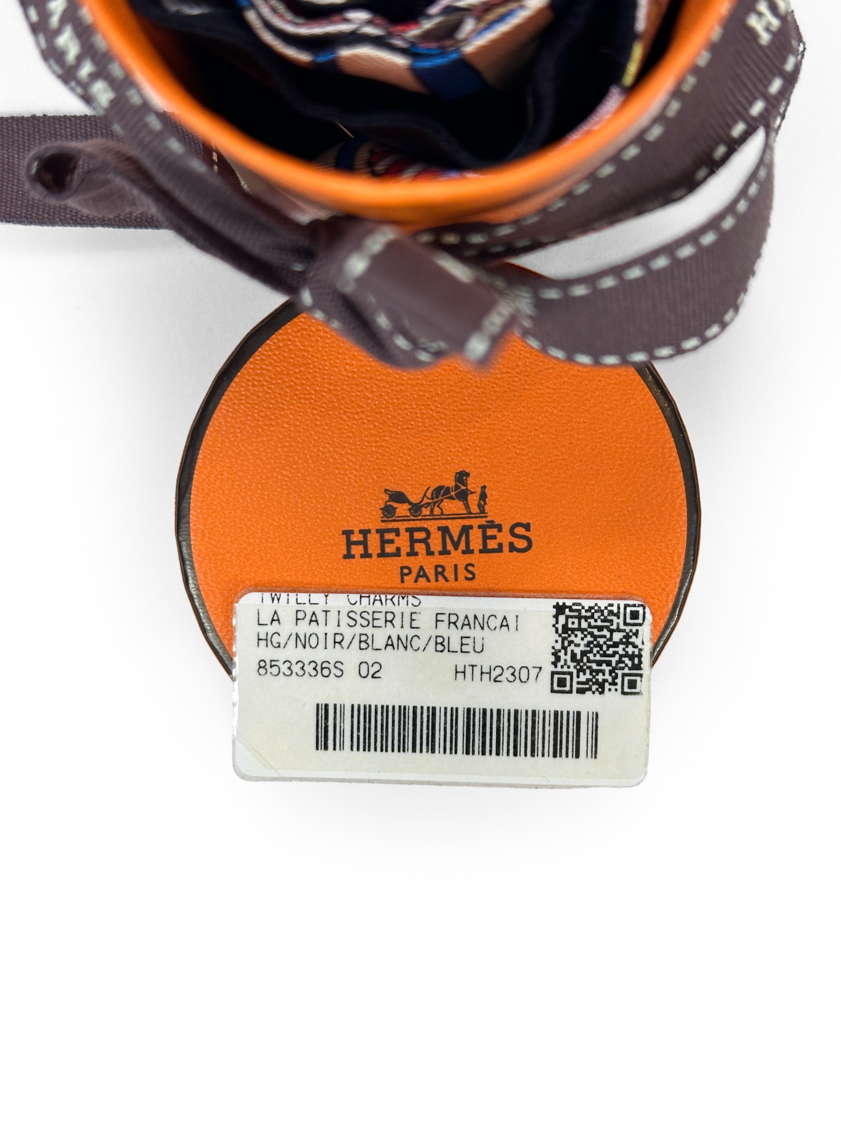 Hermès La Patisserie Francaise Charm Twilly