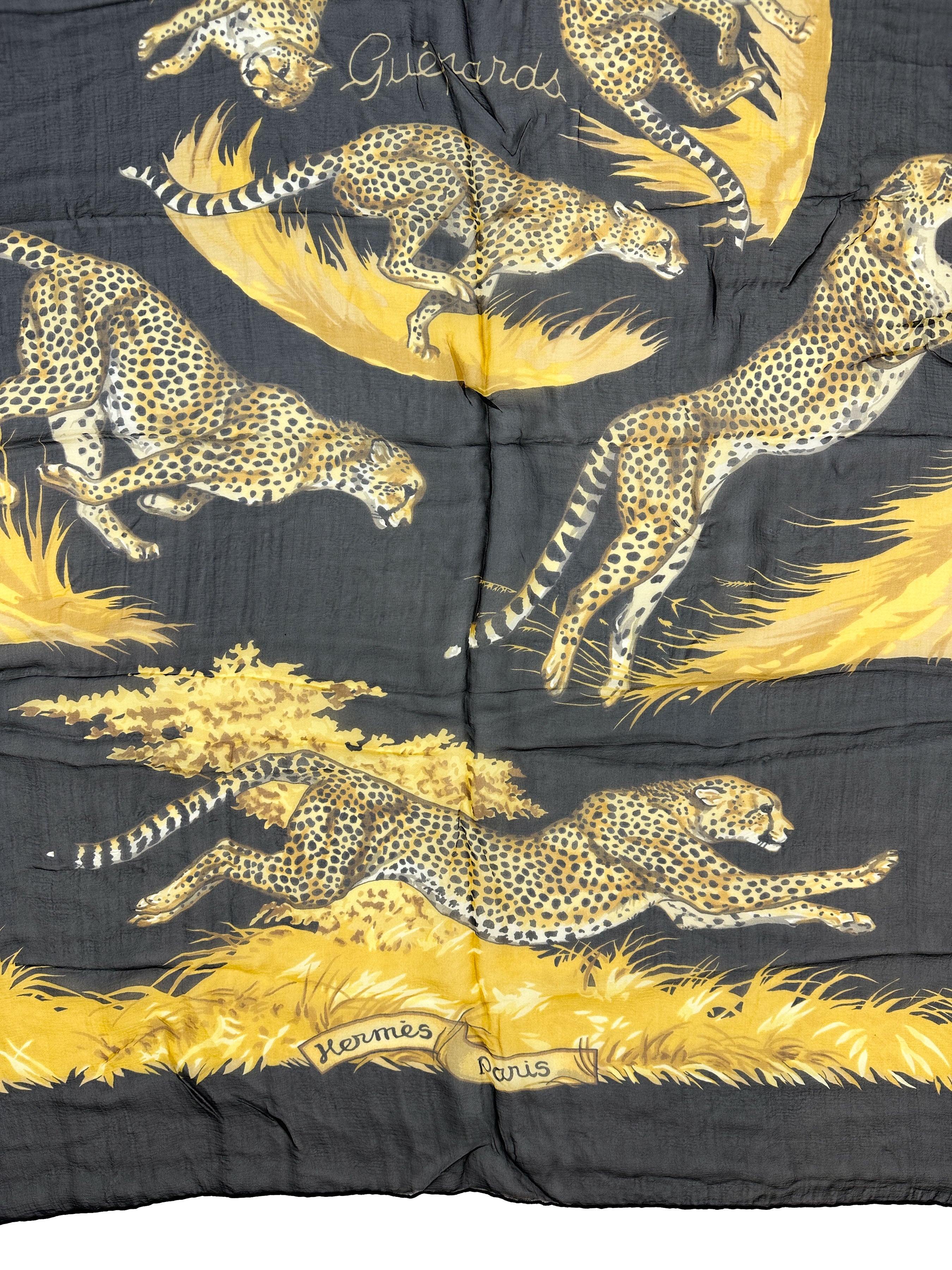 Hermès Guépards Mousseline 140