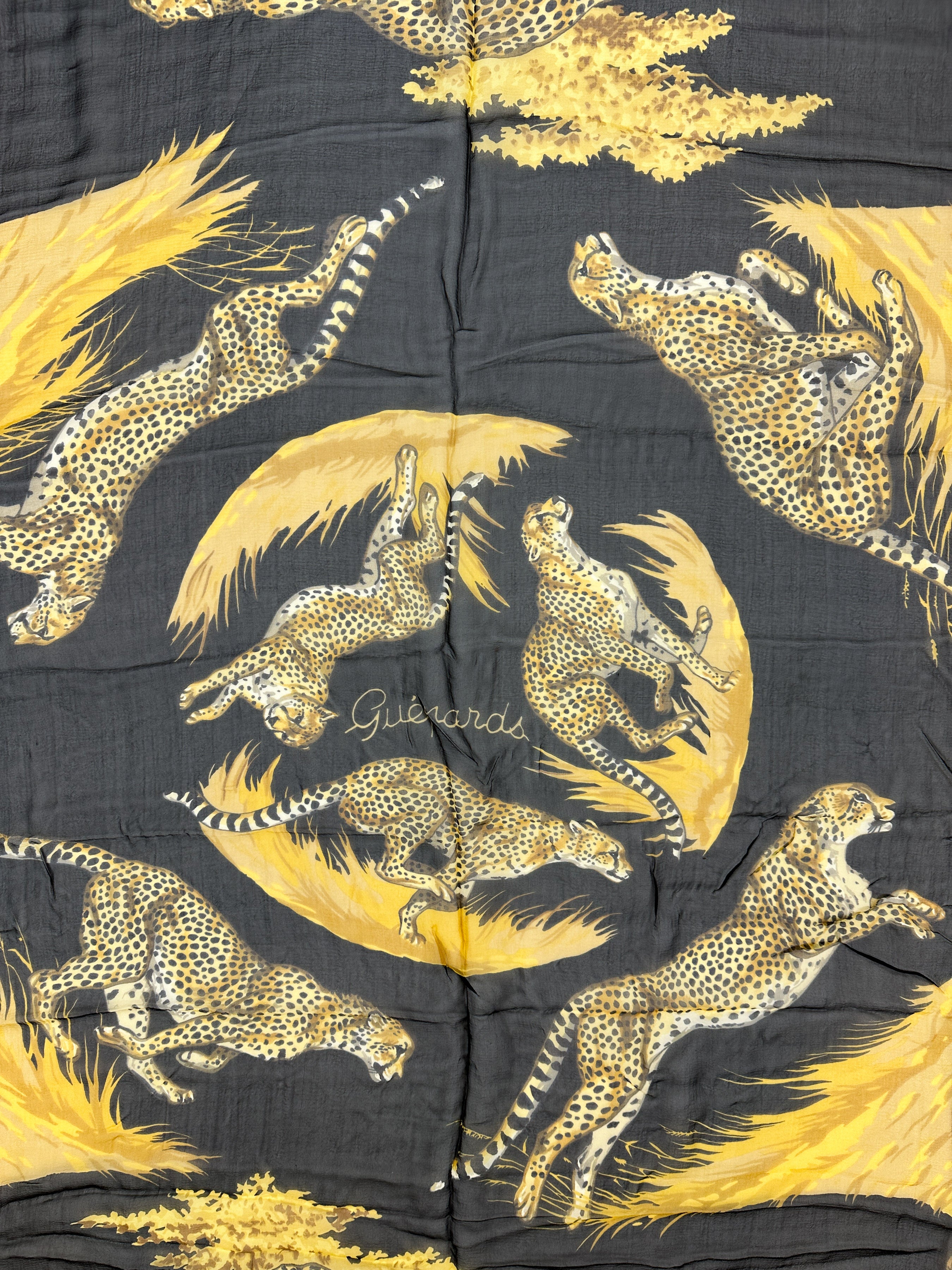 Hermès Guépards Mousseline 140