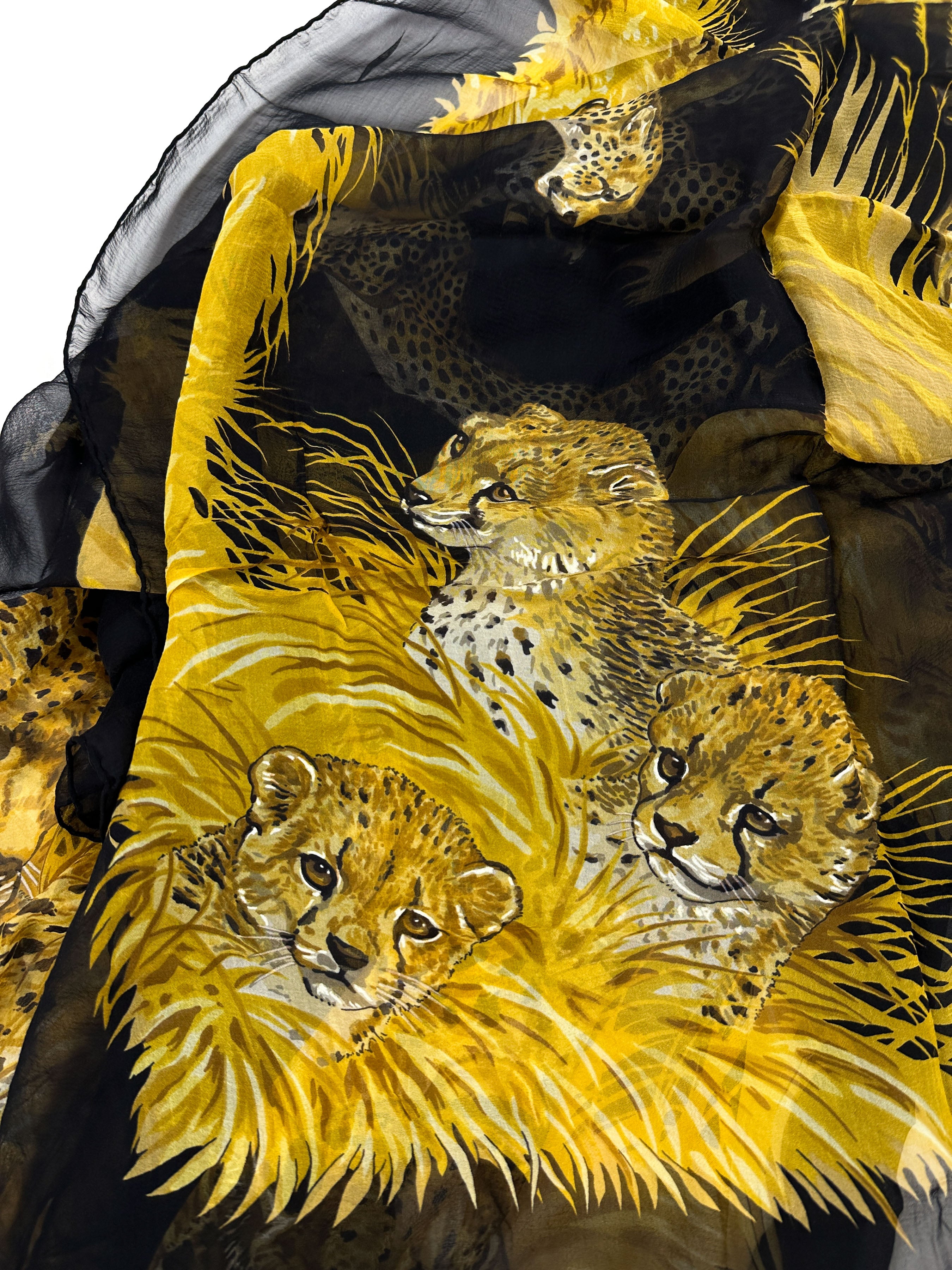 Hermès Guépards Mousseline 140