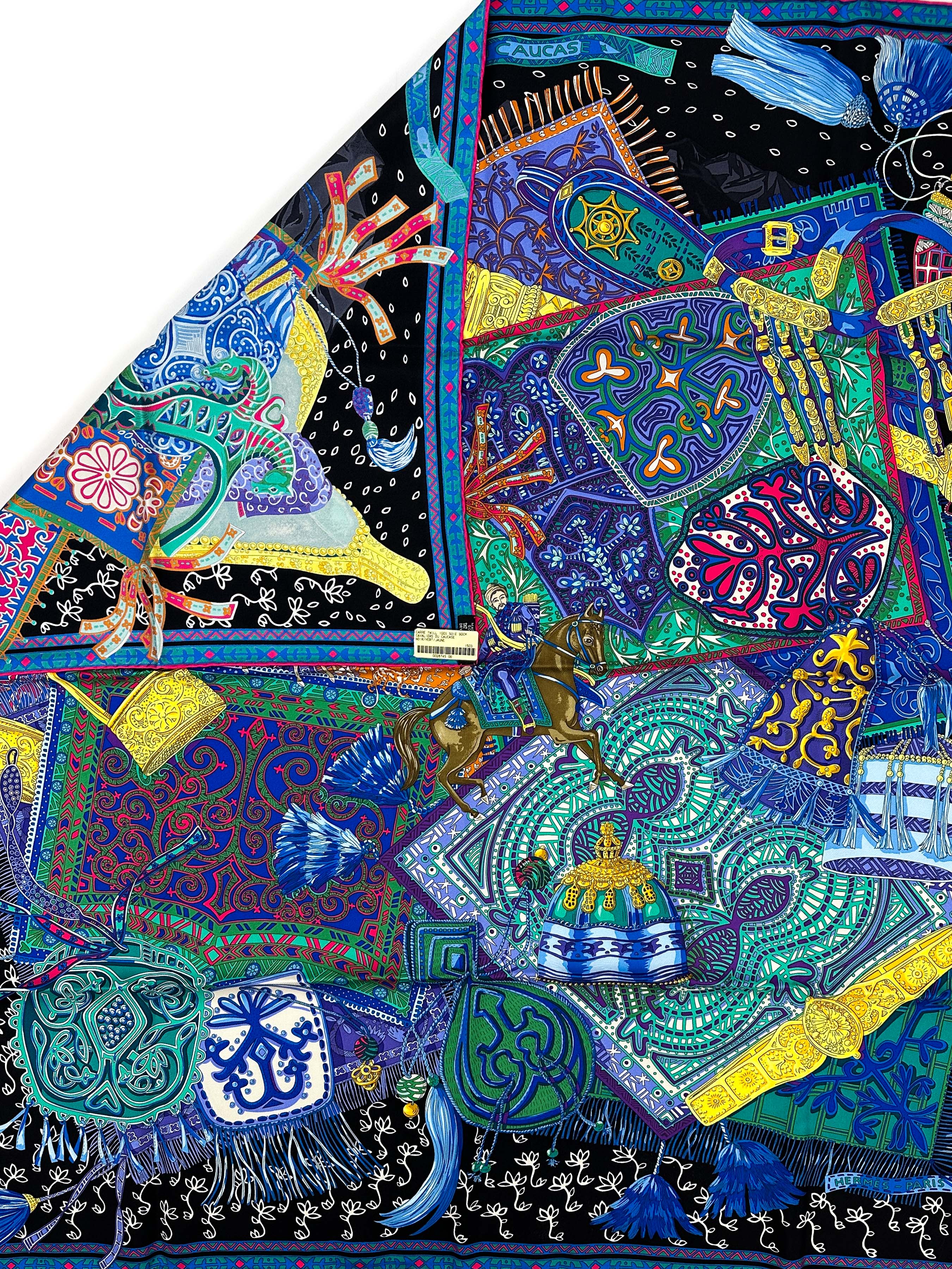 Hermès Cavaliers du Caucase 90