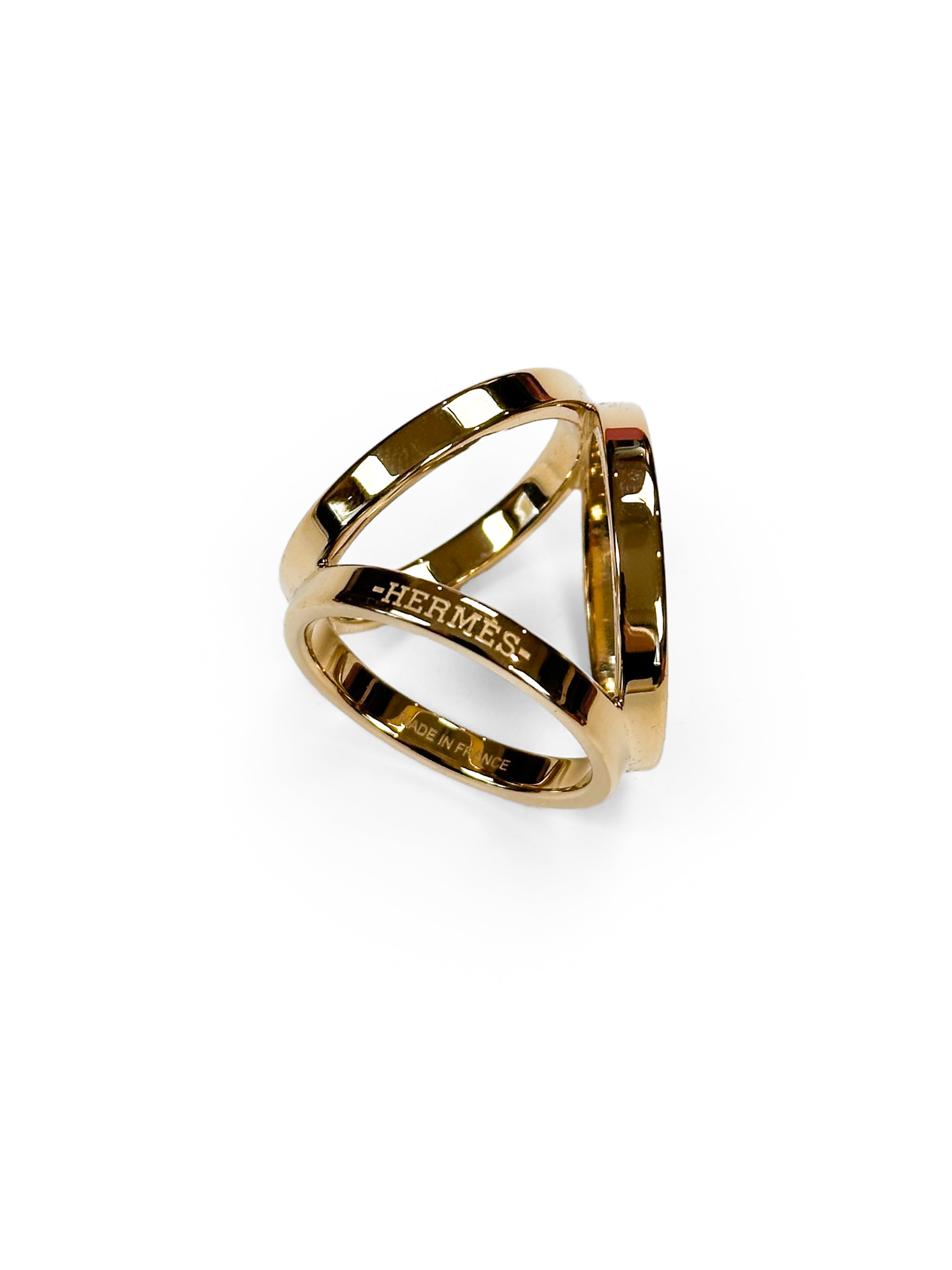 Hermès Trio Scarf Ring