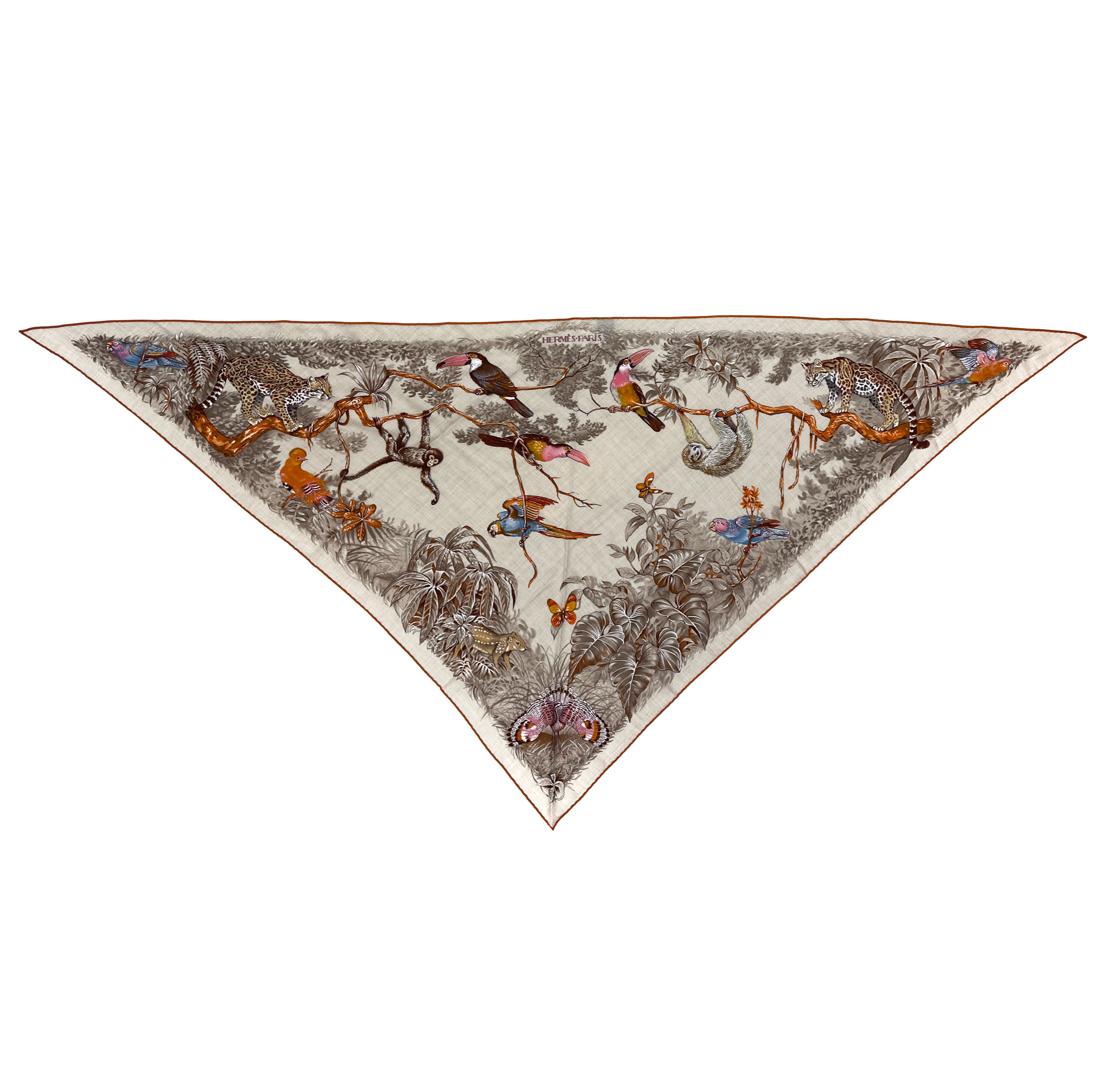 Hermès Équateur Cashmere Silk Giant Triangle