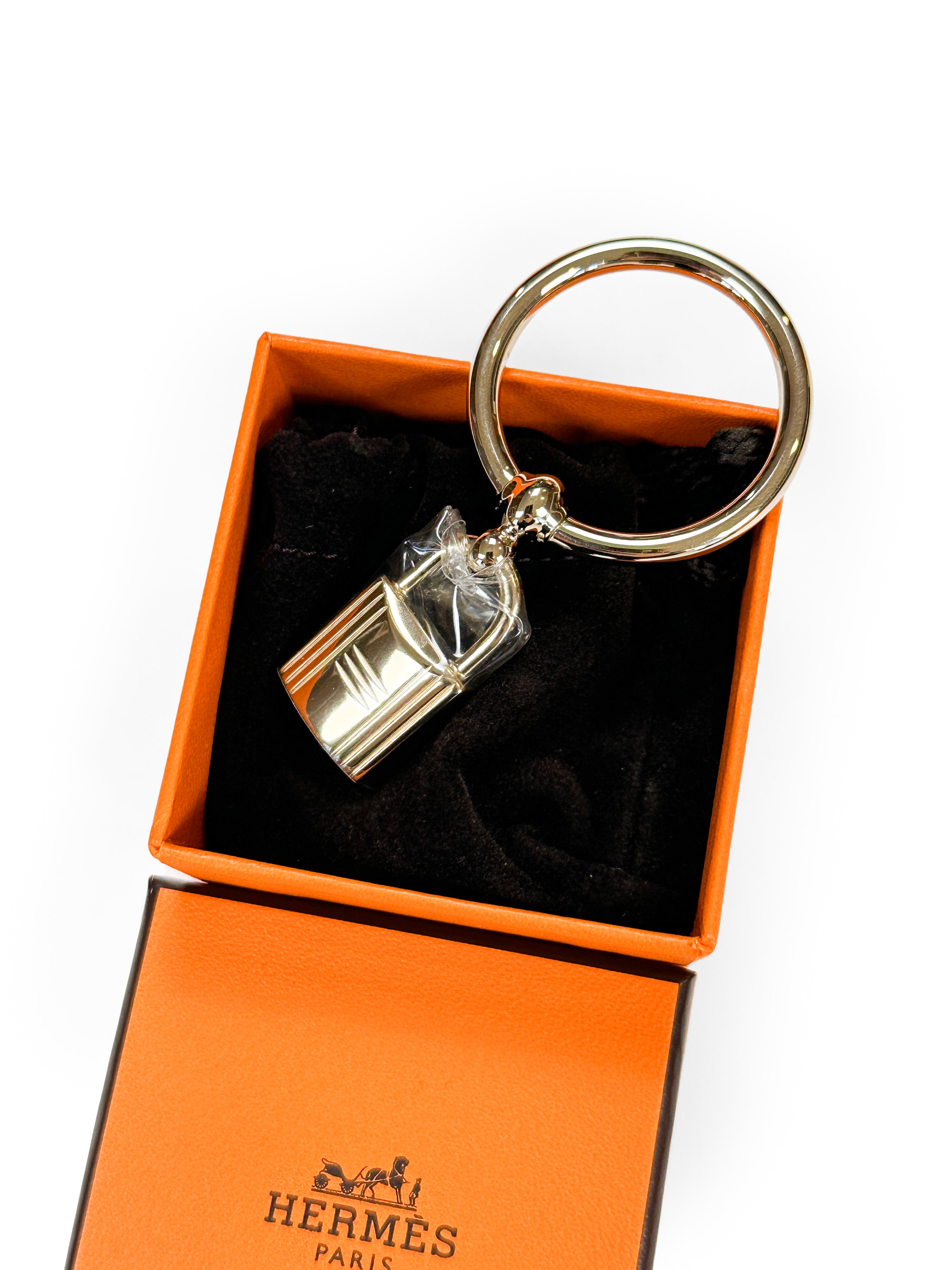 Hermès Charms Cadenas GM Scarf Ring