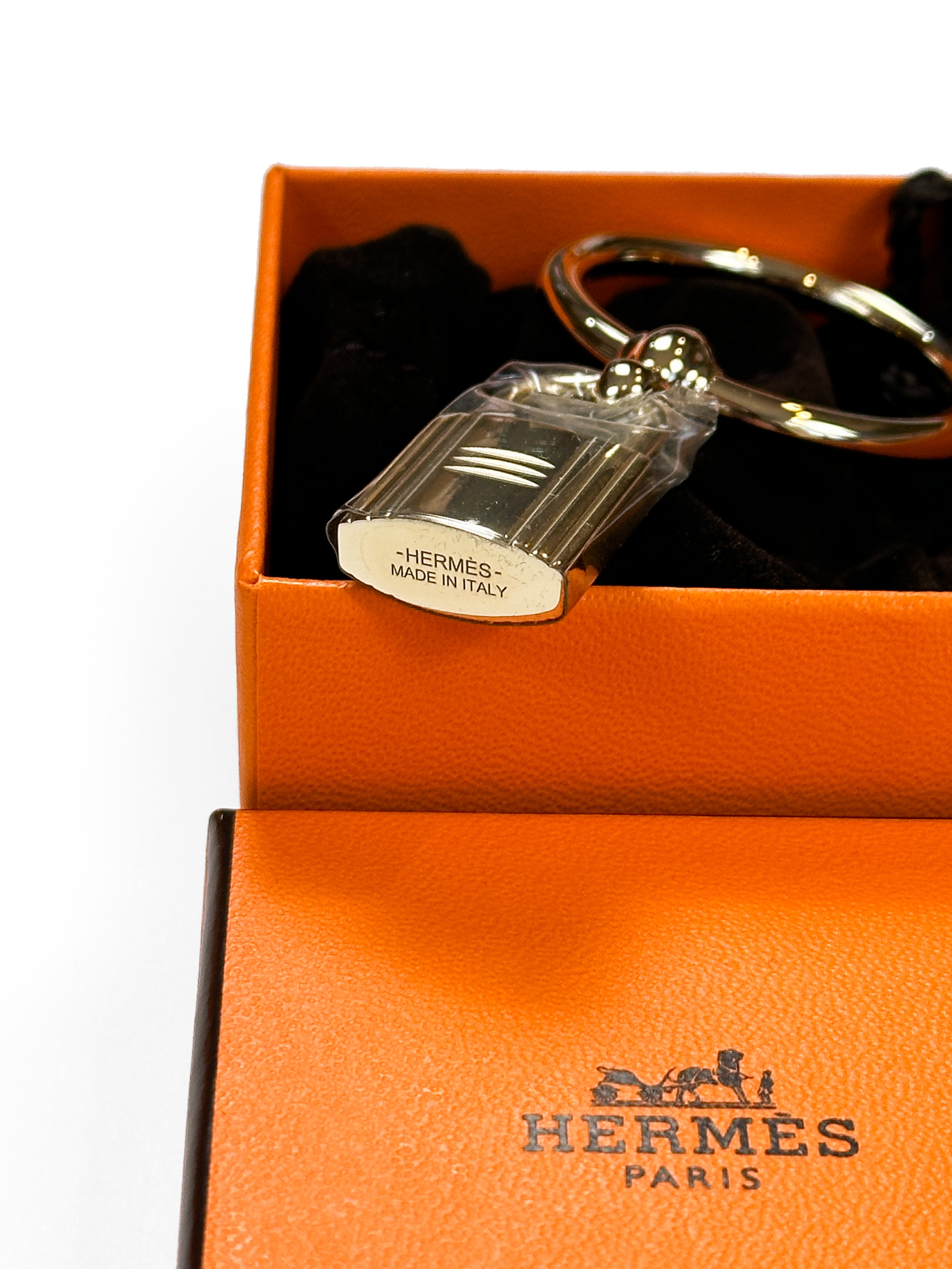 Hermès Charms Cadenas GM Scarf Ring