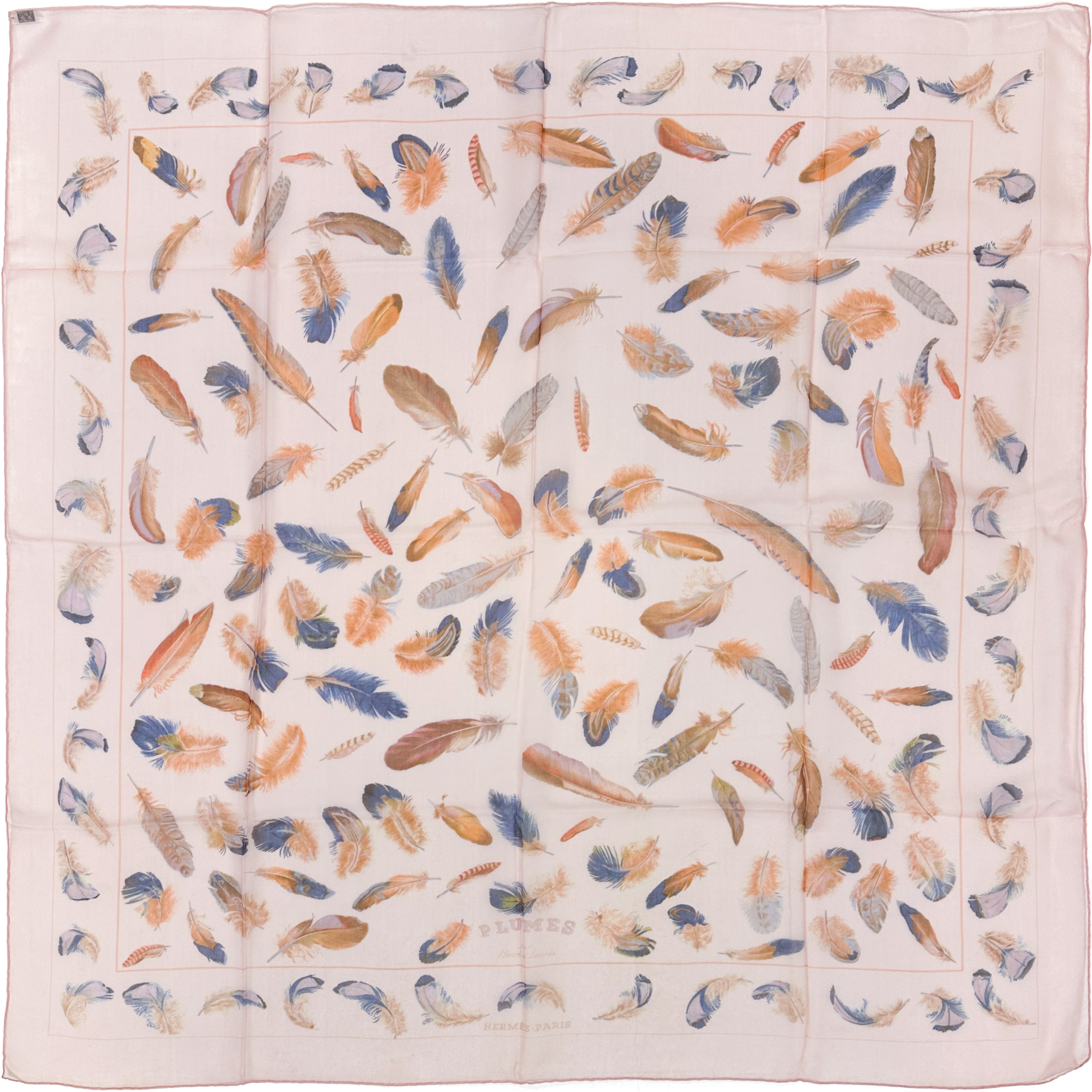 Hermès Plumes Mousseline 90