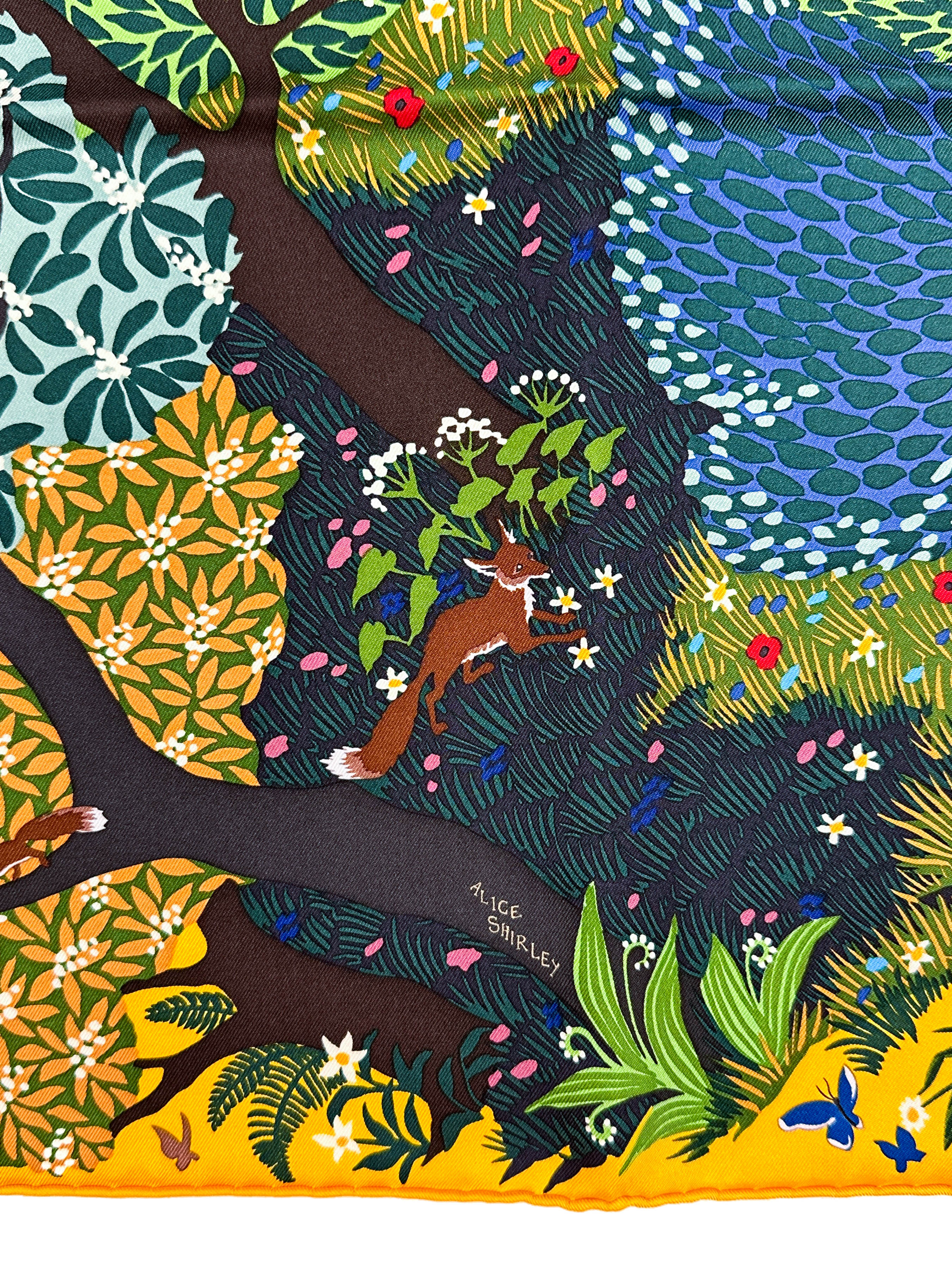 Hermès Dans un Jardin Anglais 90