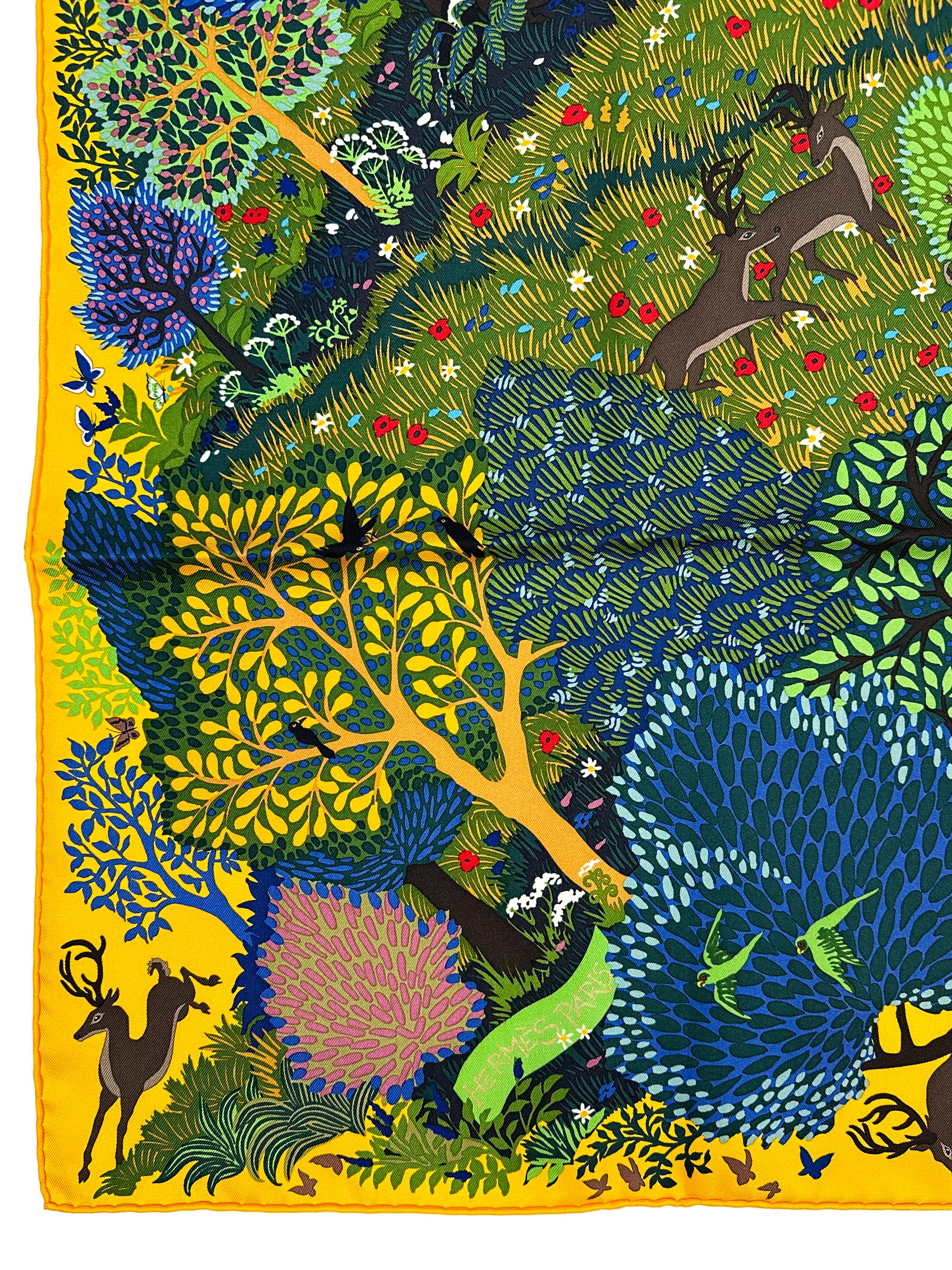 Hermès Dans un Jardin Anglais 90