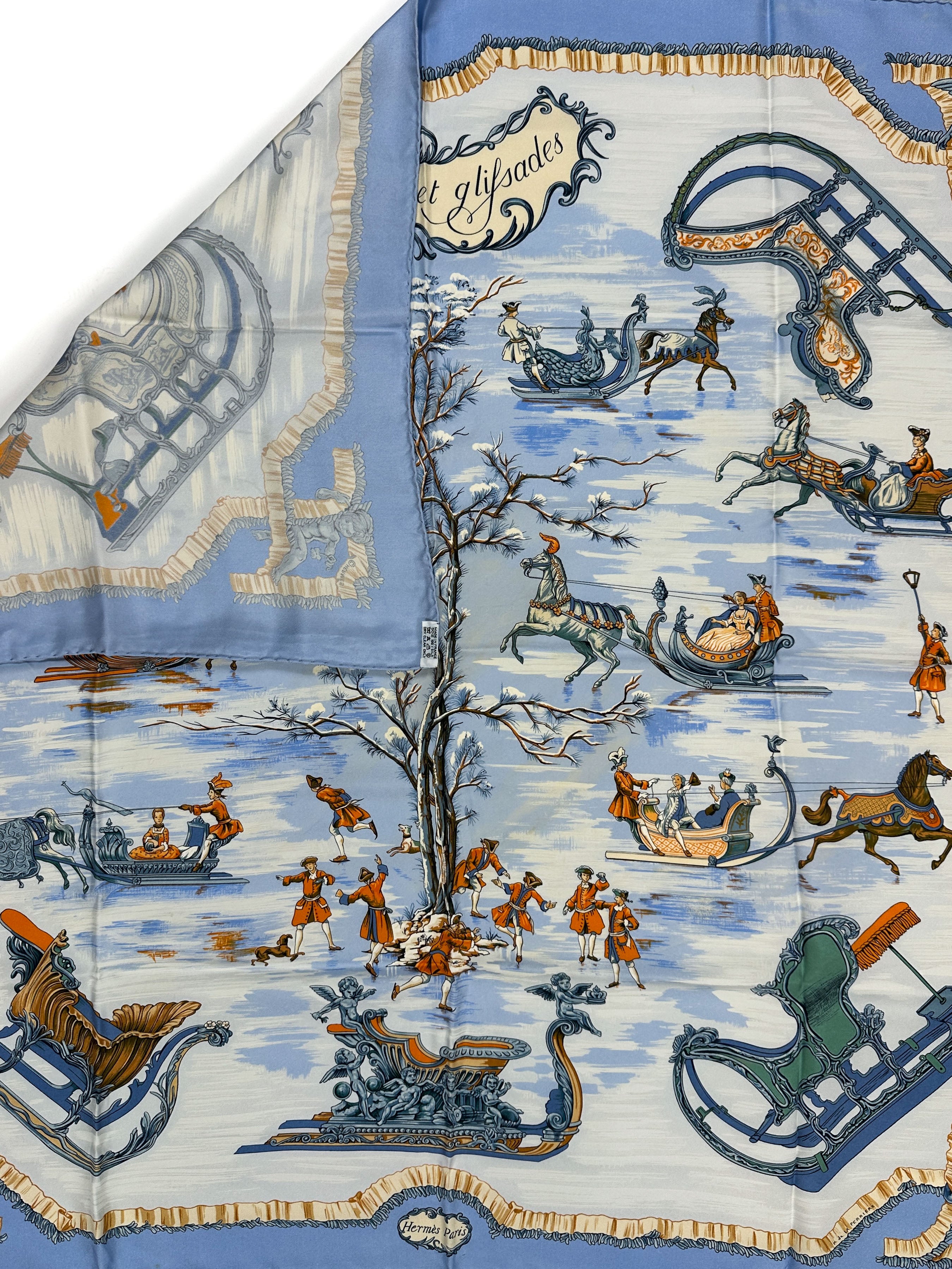 Hermès Traineaux et Glissades 90