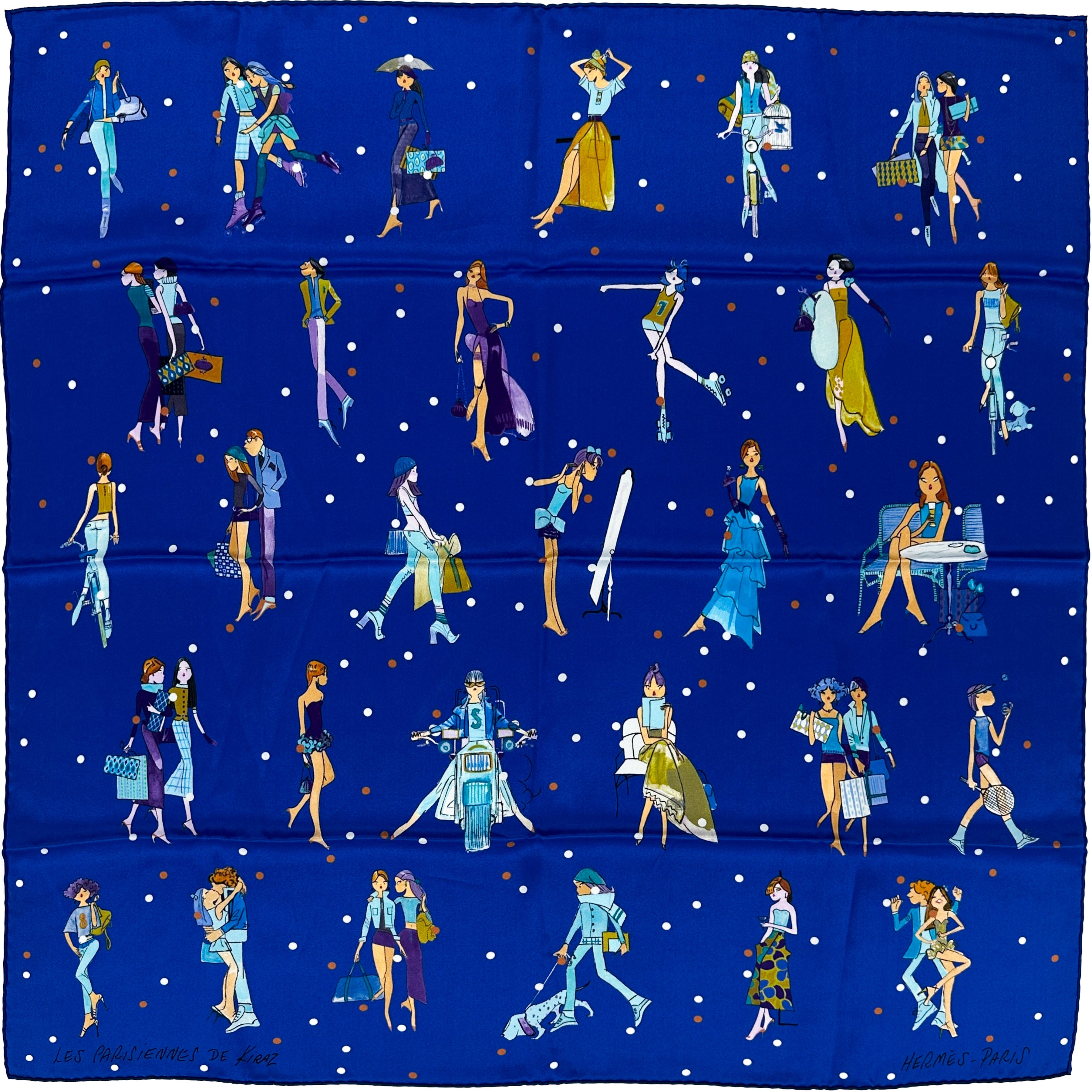 Hermès Les Parisiennes de Kiraz 70