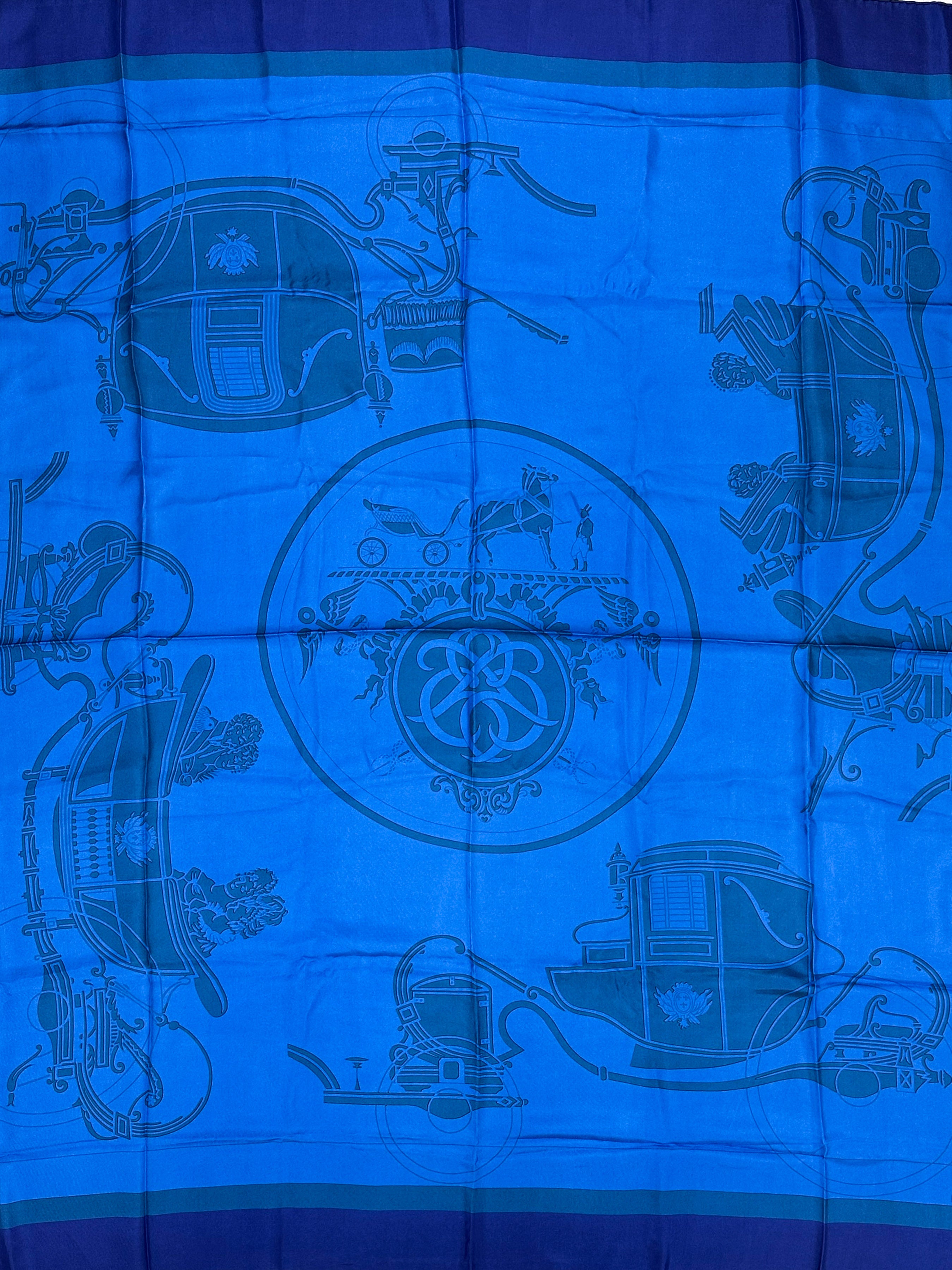 Hermès Ex-Libris Dip-Dye Silk 140