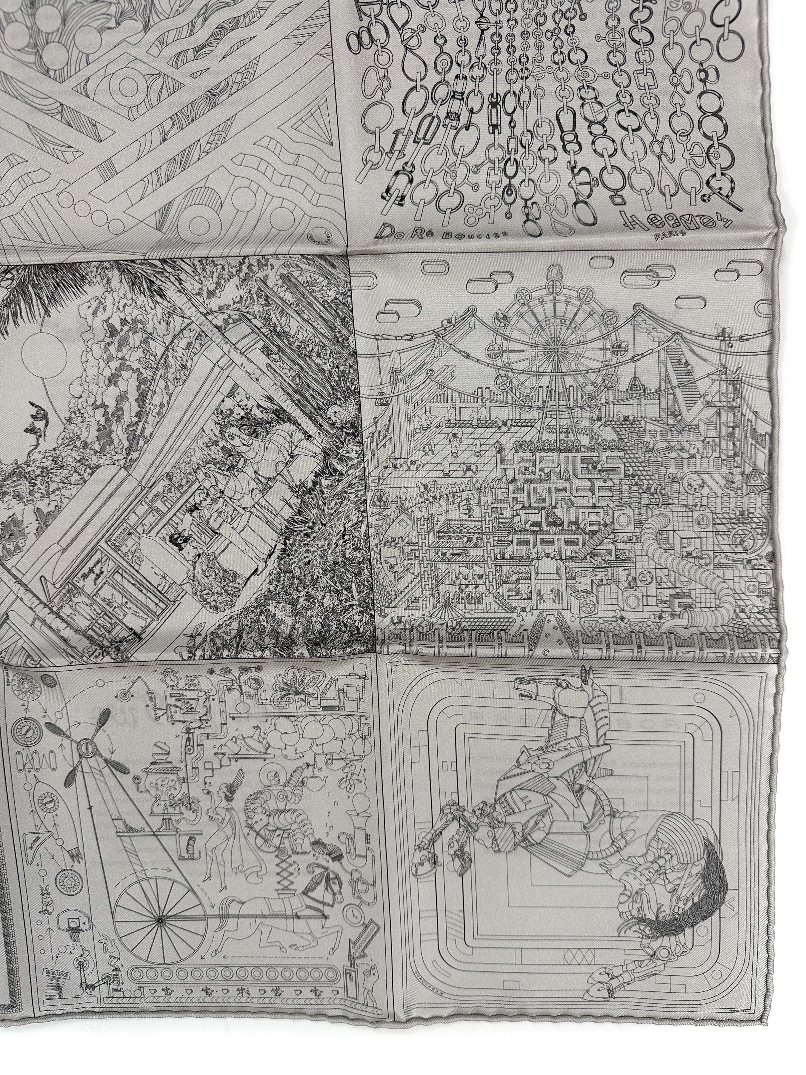 Hermès 16 Carres Double Face 60