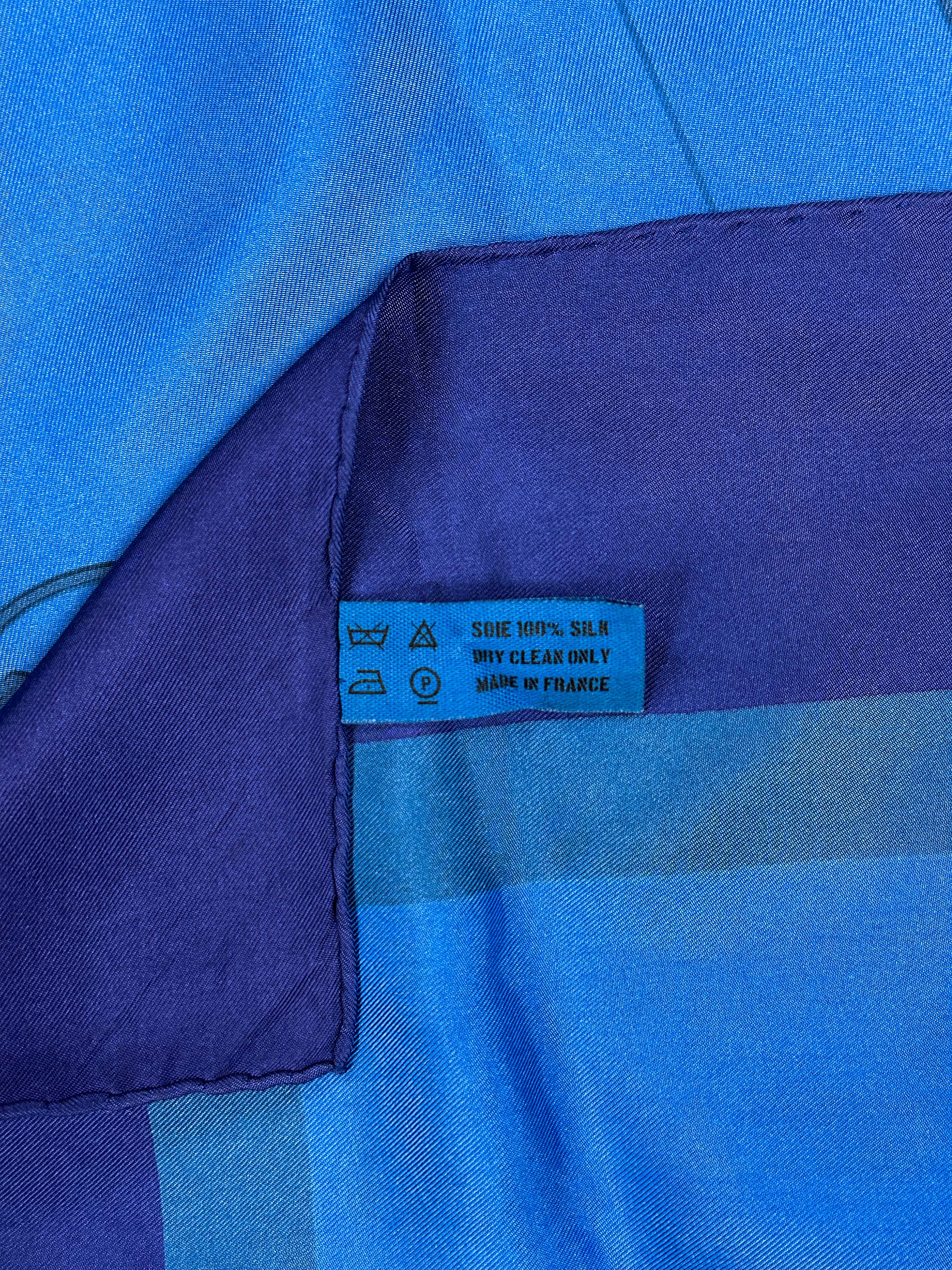 Hermès Ex-Libris Dip-Dye Silk 140