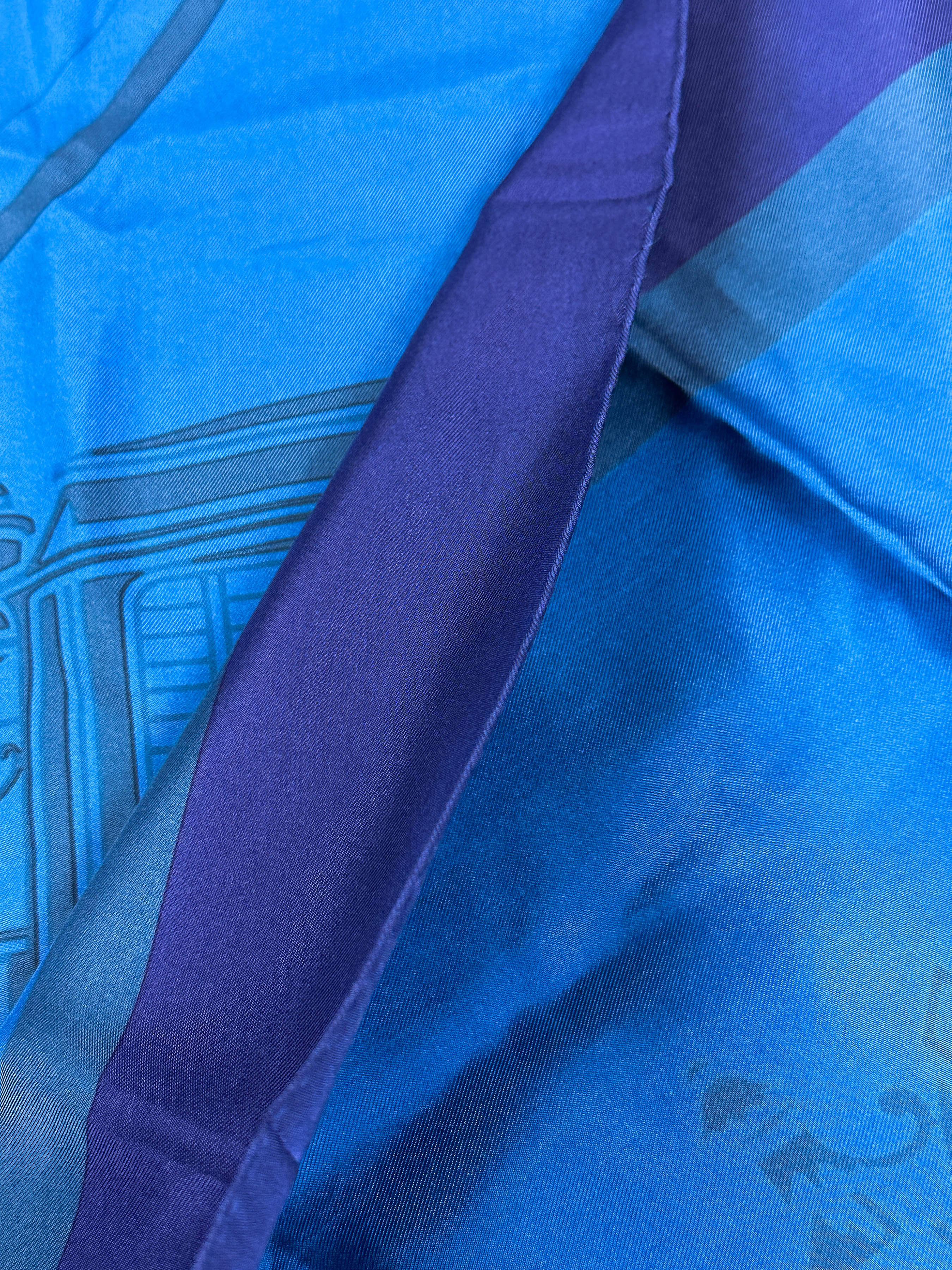 Hermès Ex-Libris Dip-Dye Silk 140