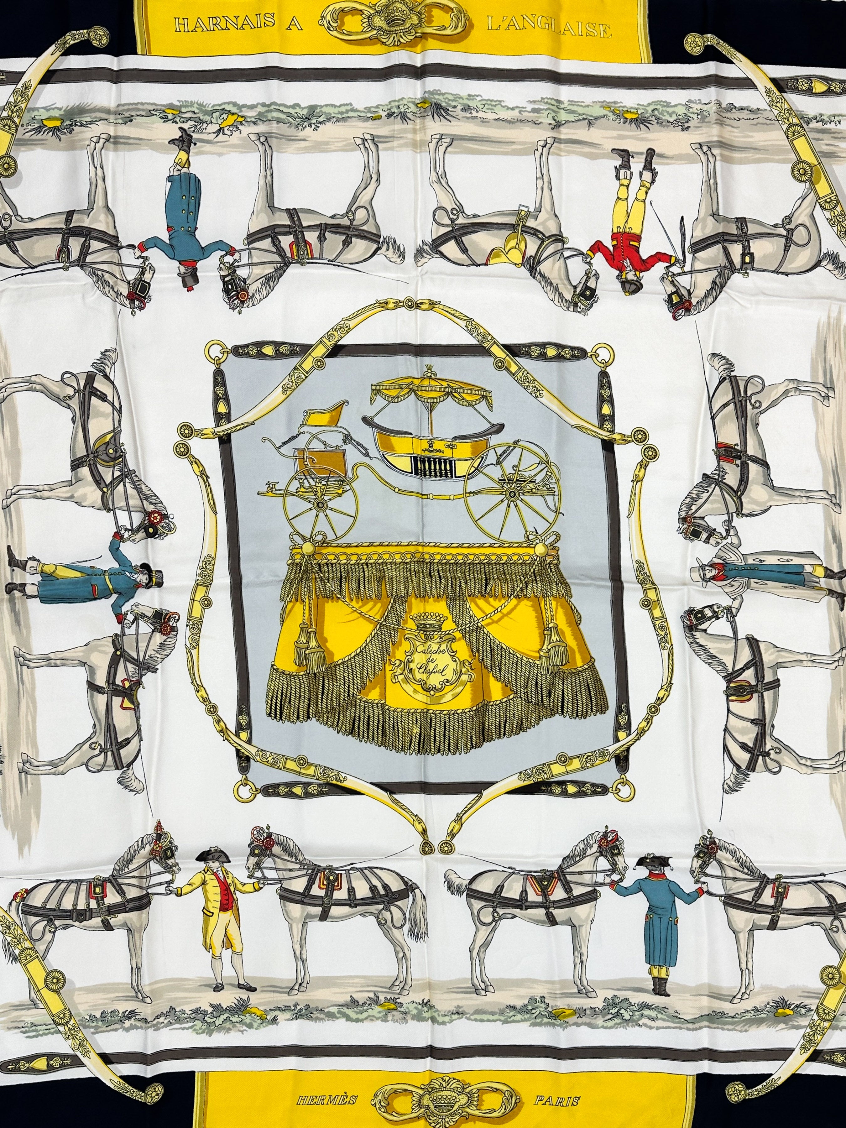 Hermès Harnais L'Anglaise 90