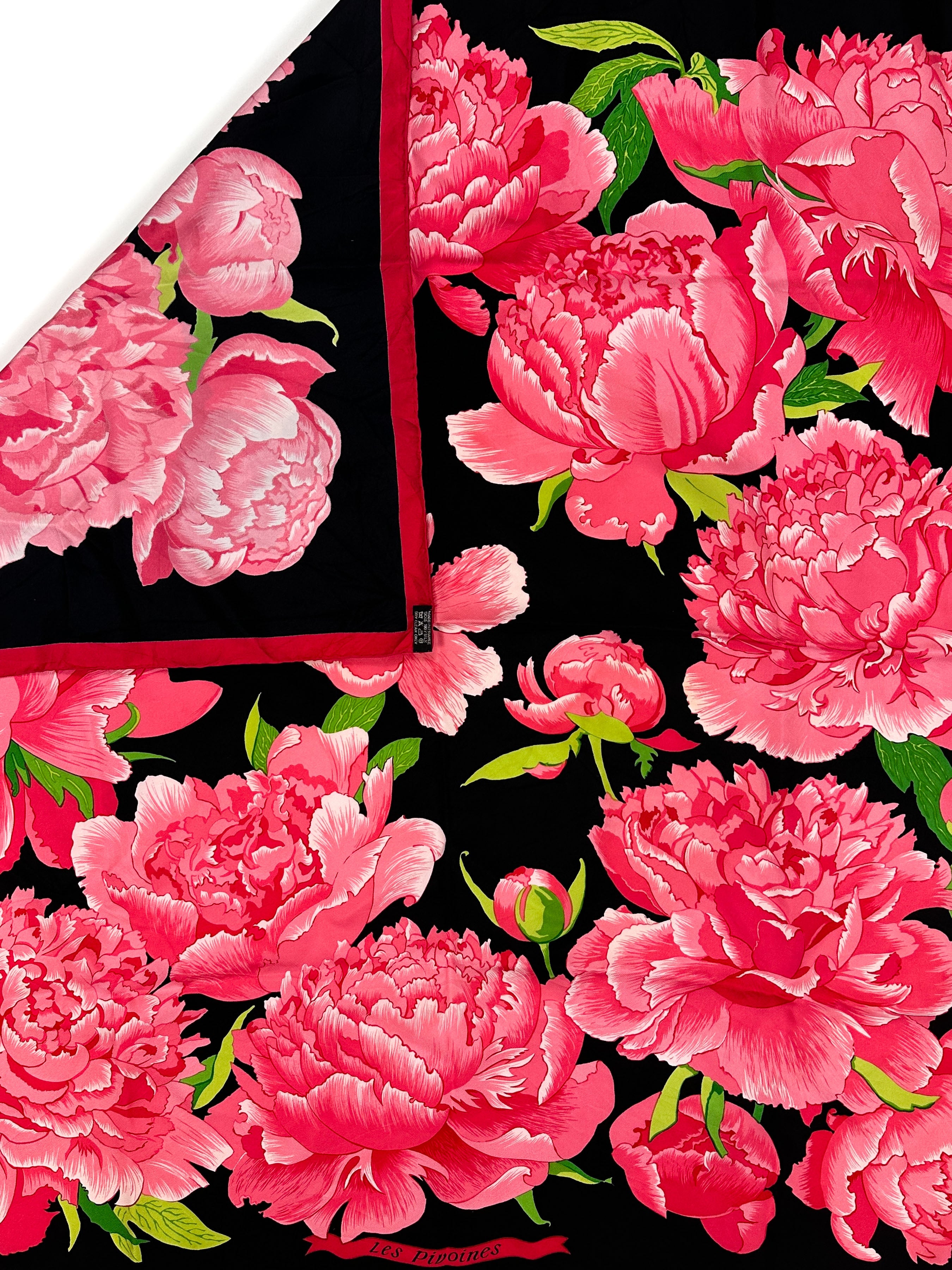 Hermès Les Pivoines 90