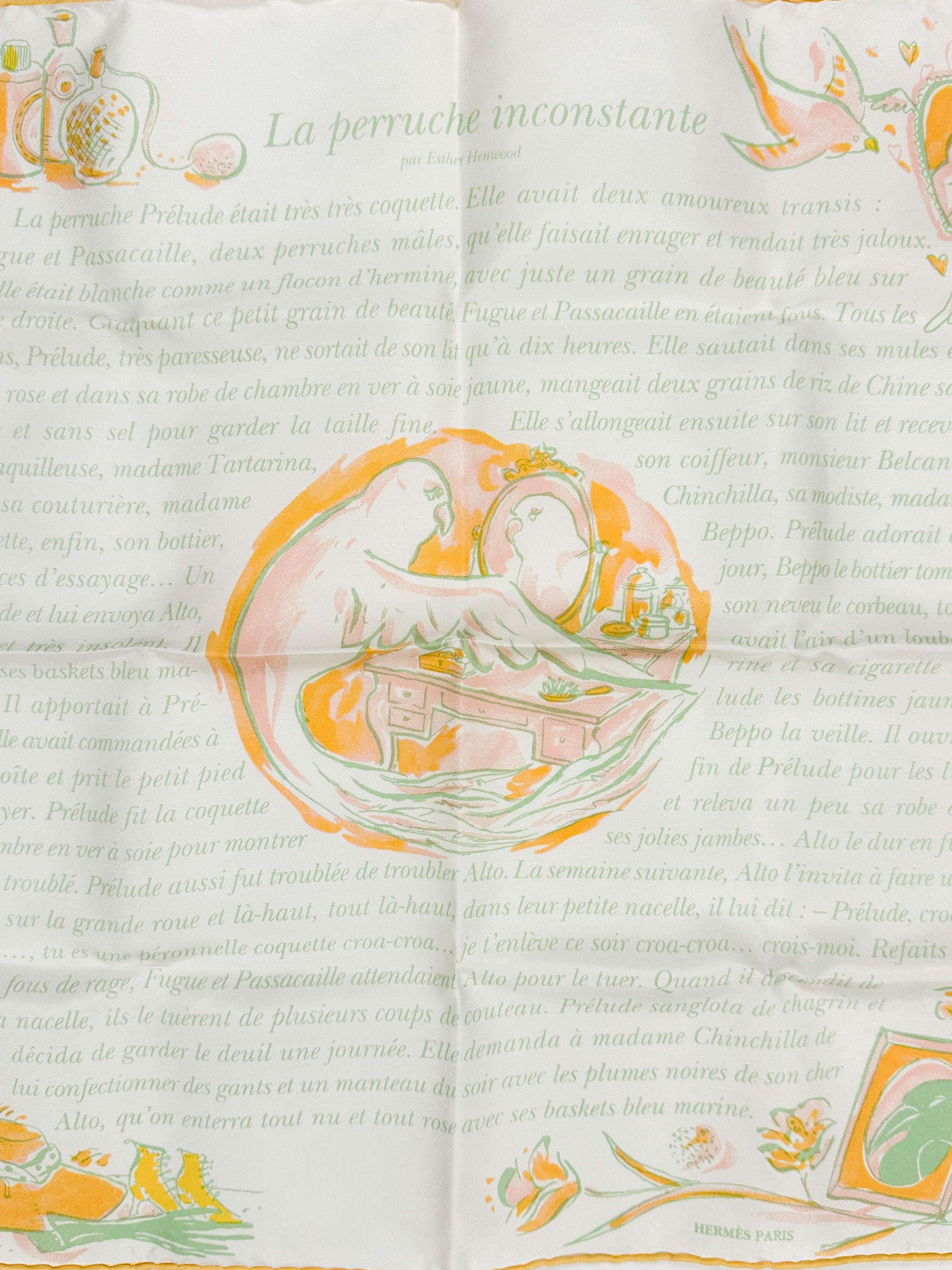 Hermès La Perruche Inconstant Story Book 45